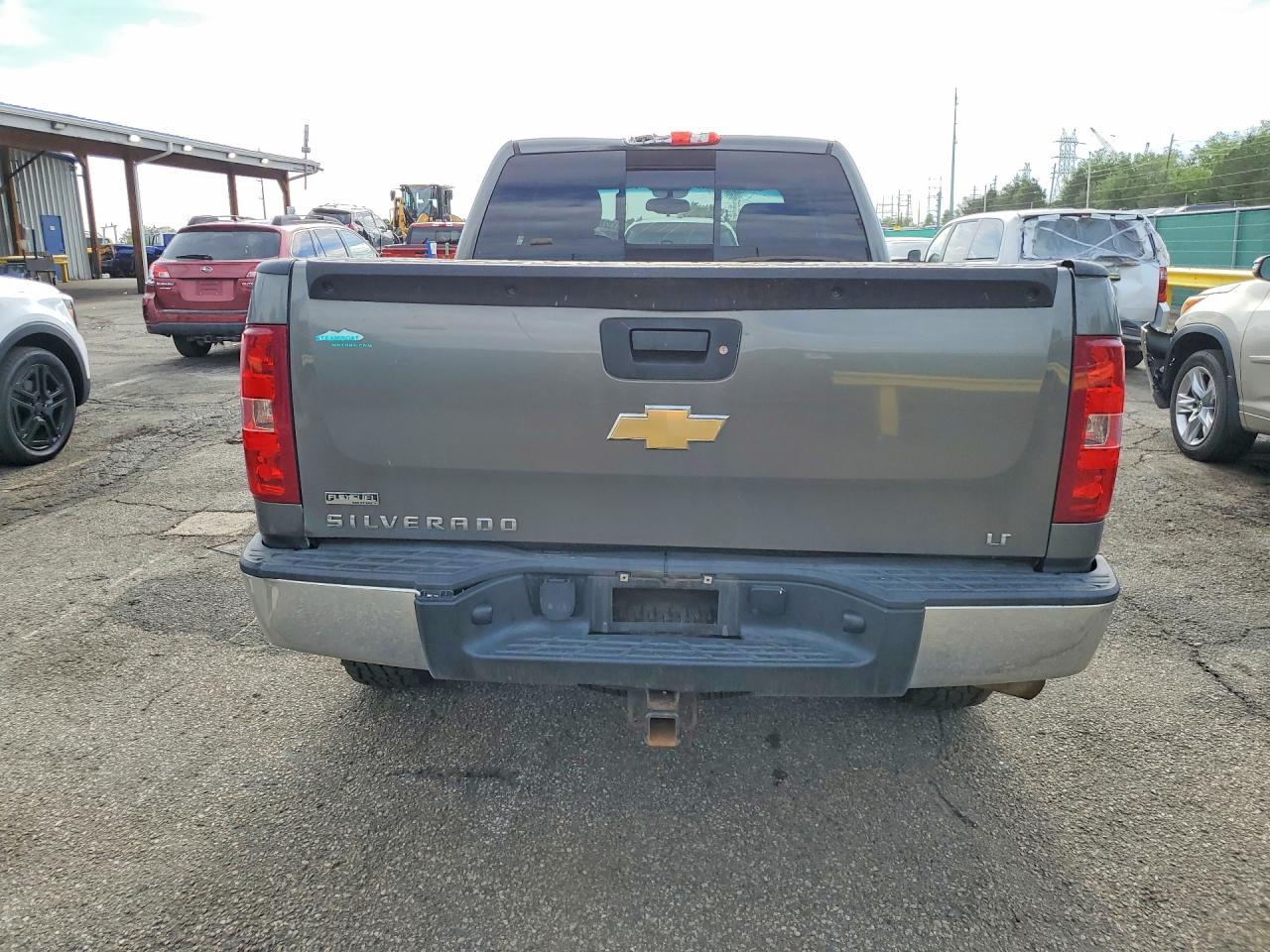2011 Chevrolet Silverado K1500 Lt Gray vin: 1GCRKSE36BZ396272
