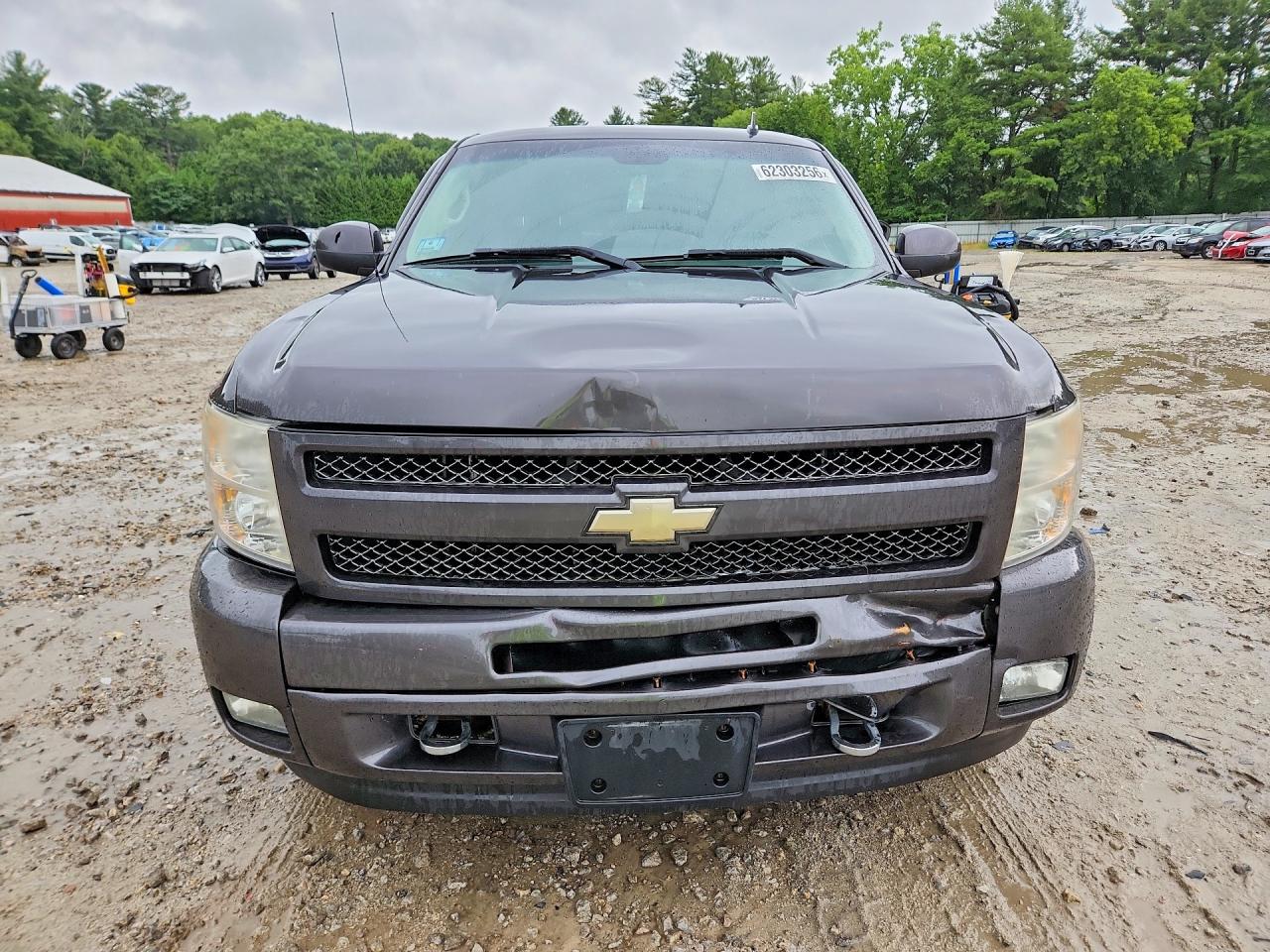 2011 Chevrolet Silverado K1500 Lt Gray vin: 1GCRKSE37BZ204065