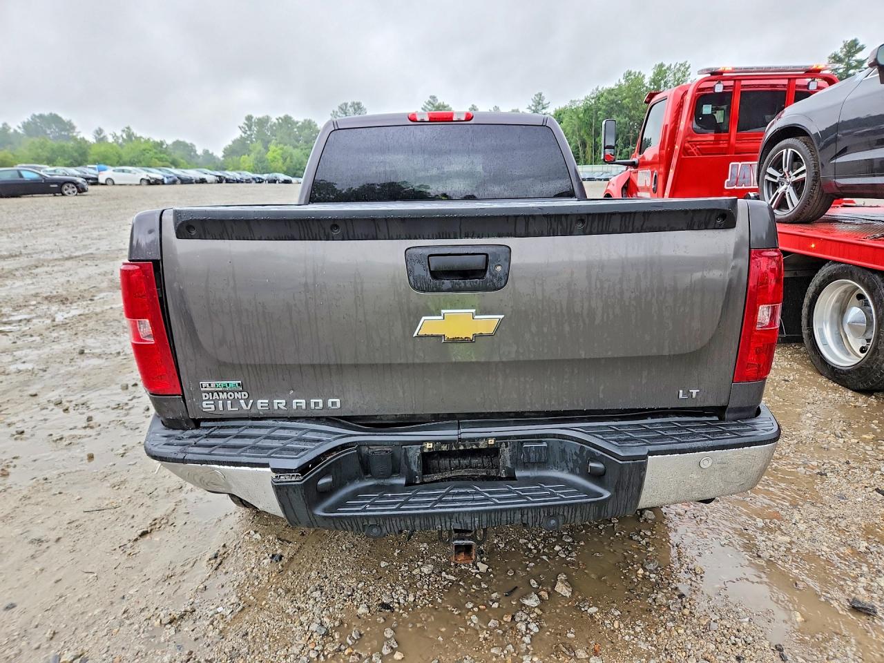 2011 Chevrolet Silverado K1500 Lt Gray vin: 1GCRKSE37BZ204065