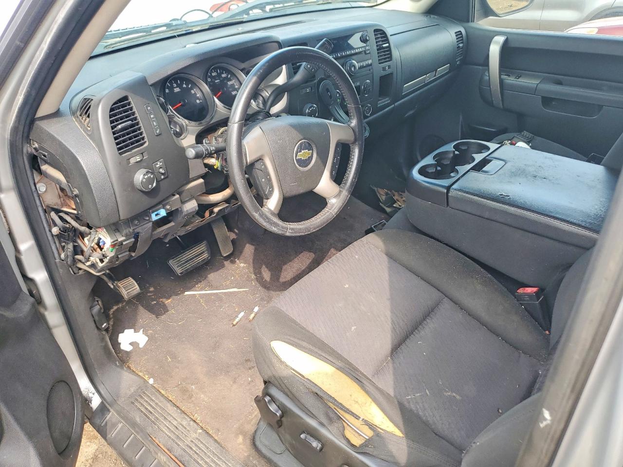 2011 Chevrolet Silverado K1500 Lt Silver vin: 1GCRKSE37BZ206219