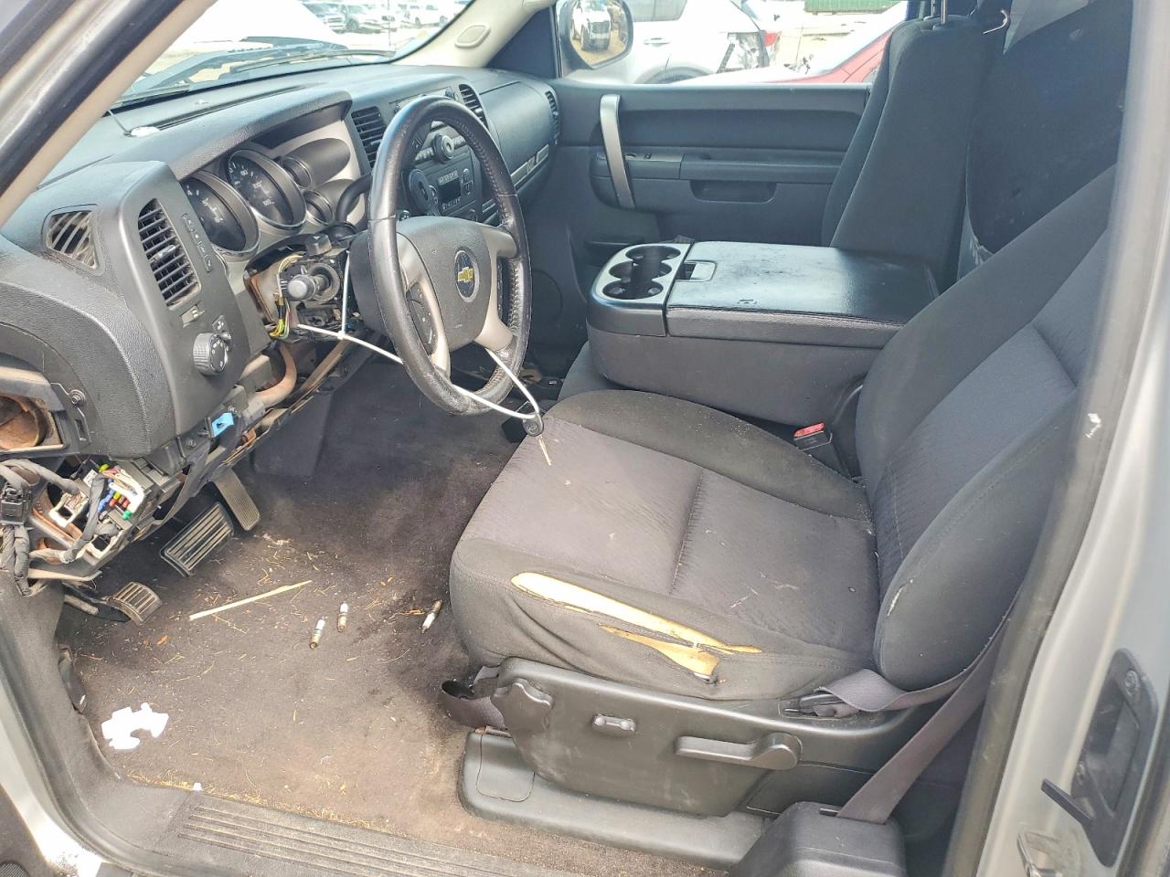 2011 Chevrolet Silverado K1500 Lt Silver vin: 1GCRKSE37BZ206219