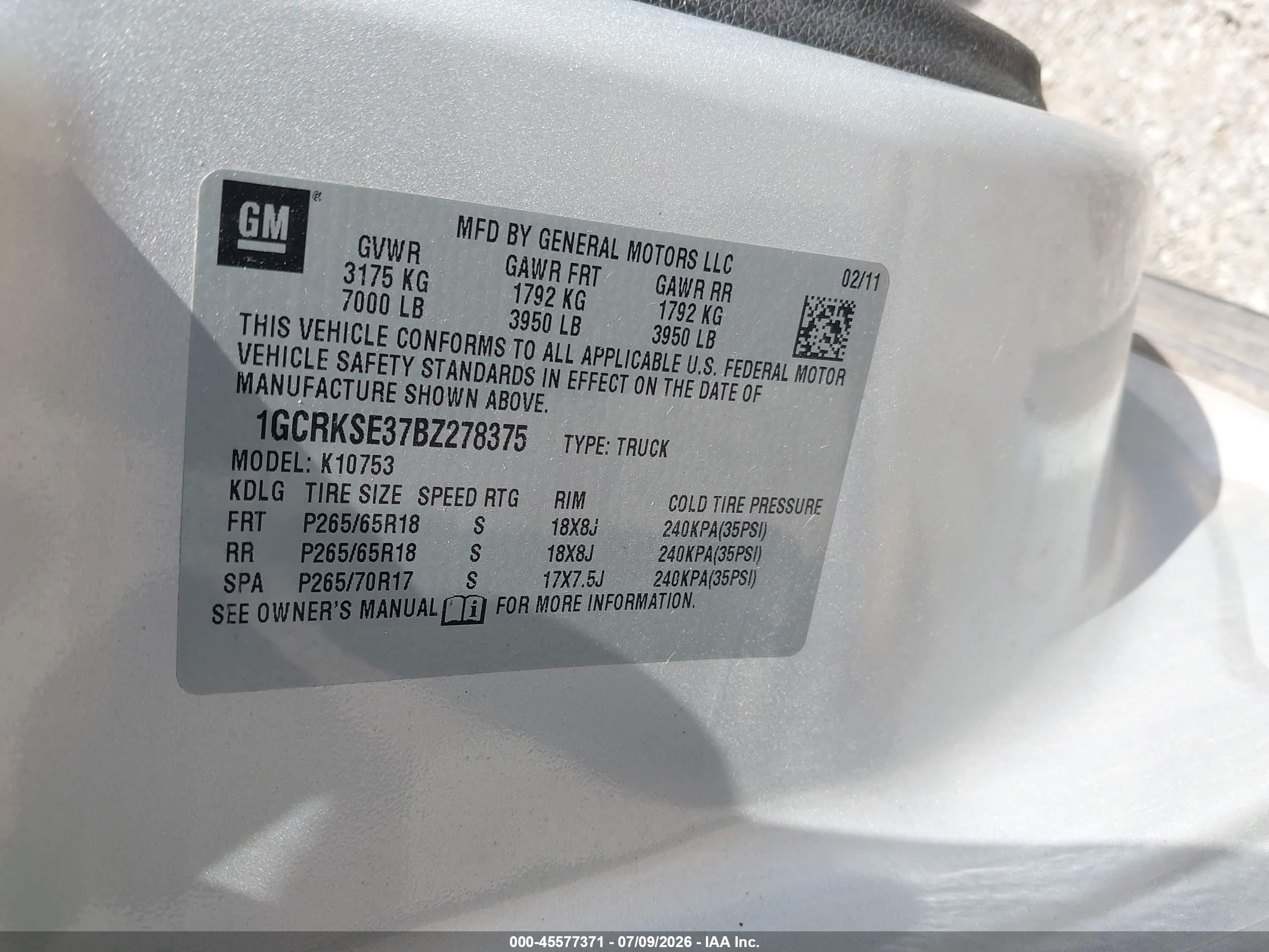2011 Chevrolet Silverado 1500 Lt Silver vin: 1GCRKSE37BZ278375