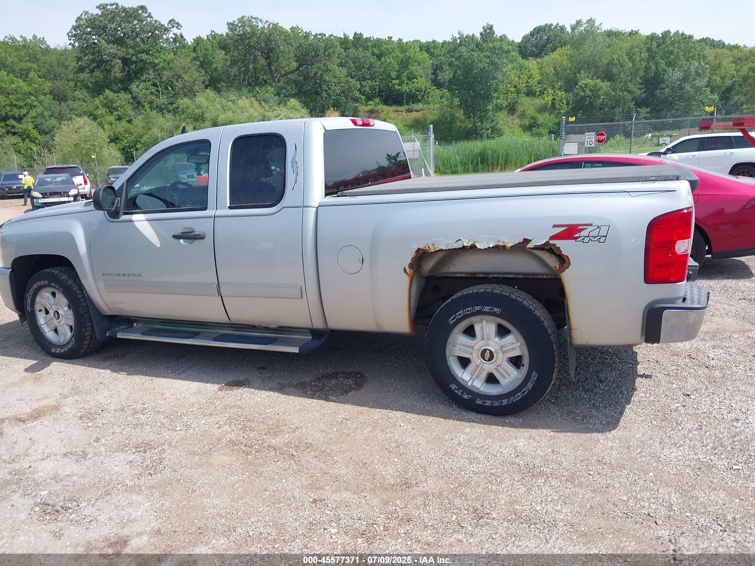 2011 Chevrolet Silverado 1500 Lt Silver vin: 1GCRKSE37BZ278375