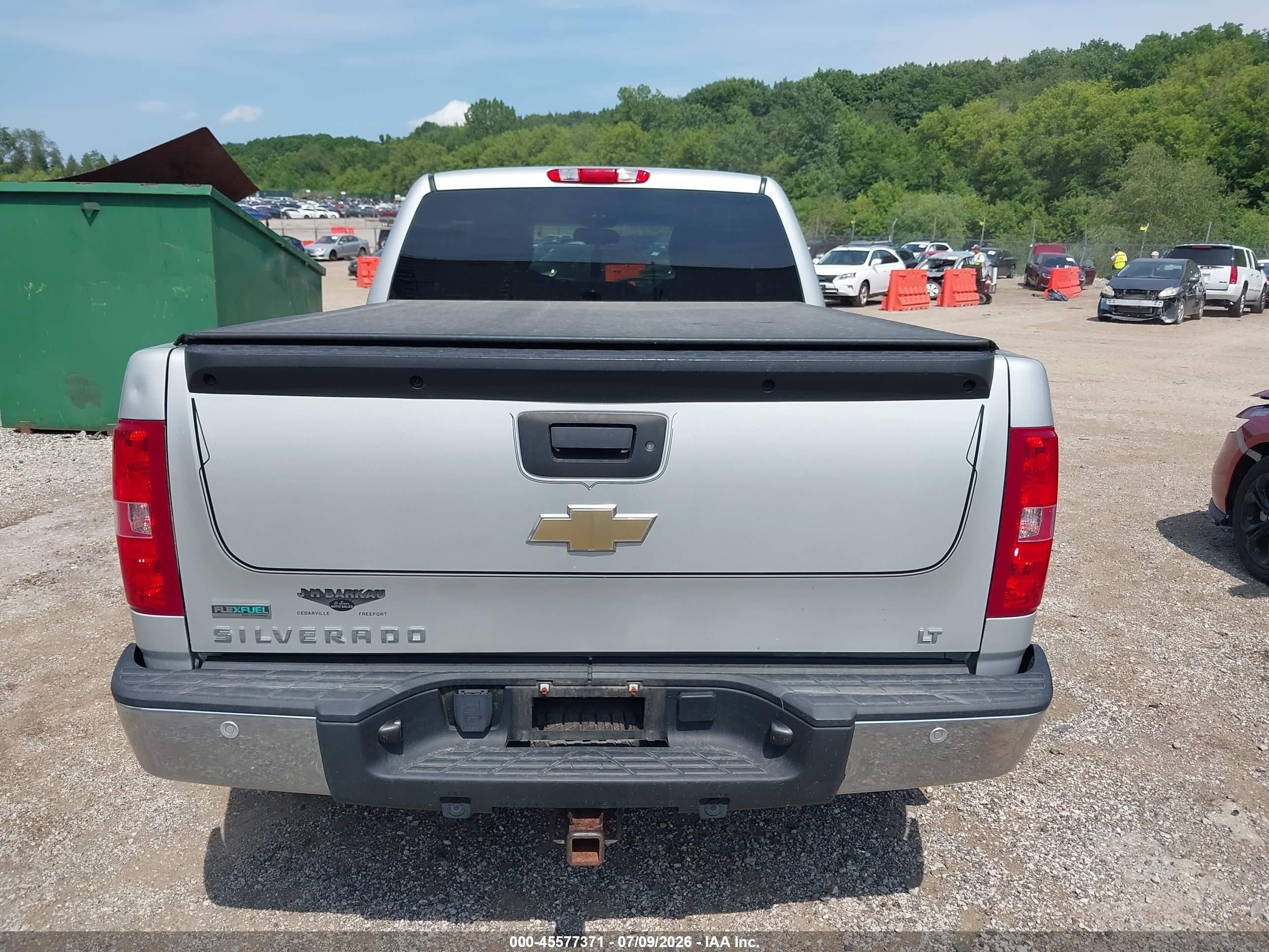 2011 Chevrolet Silverado 1500 Lt Silver vin: 1GCRKSE37BZ278375