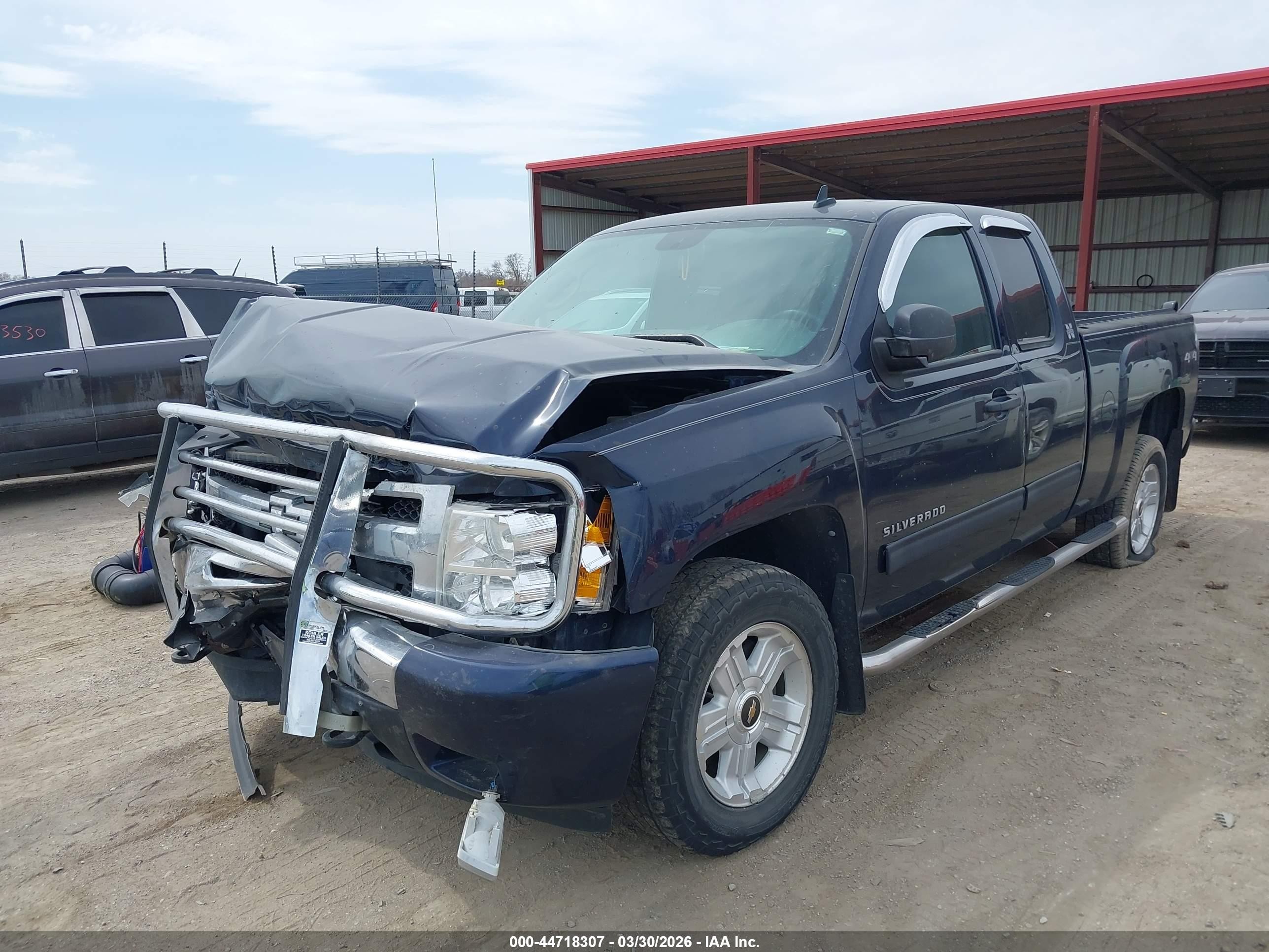 2011 Chevrolet Silverado 1500 Lt Dark Blue vin: 1GCRKSE37BZ303856