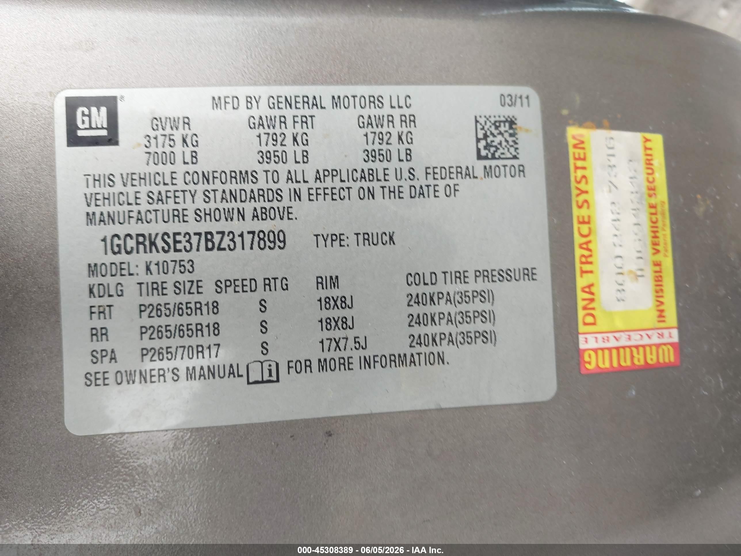 2011 Chevrolet Silverado 1500 Lt Gray vin: 1GCRKSE37BZ317899