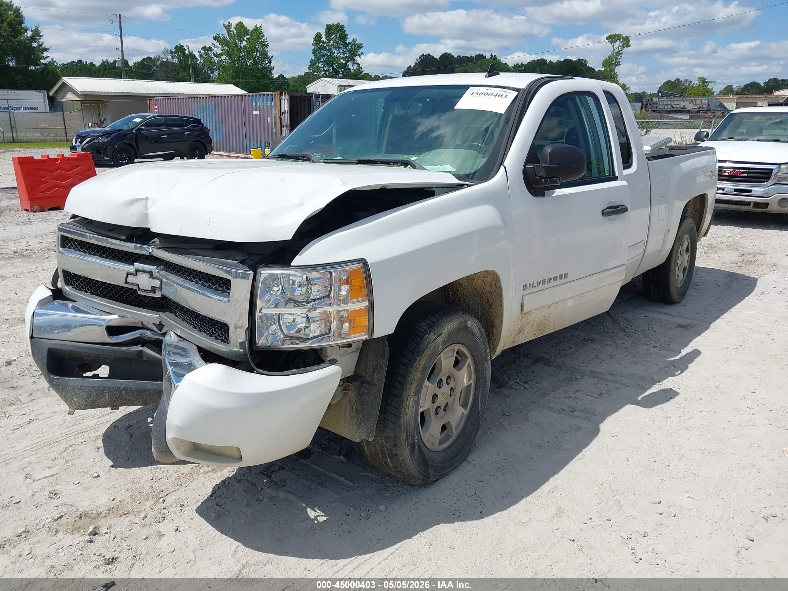 2011 Chevrolet Silverado 1500 Lt White vin: 1GCRKSE37BZ334136