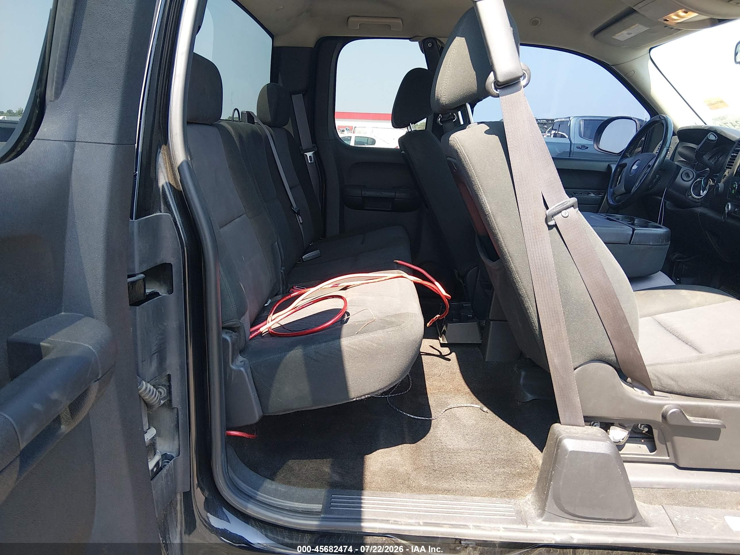 2011 Chevrolet Silverado 1500 Lt Черный vin: 1GCRKSE37BZ371493