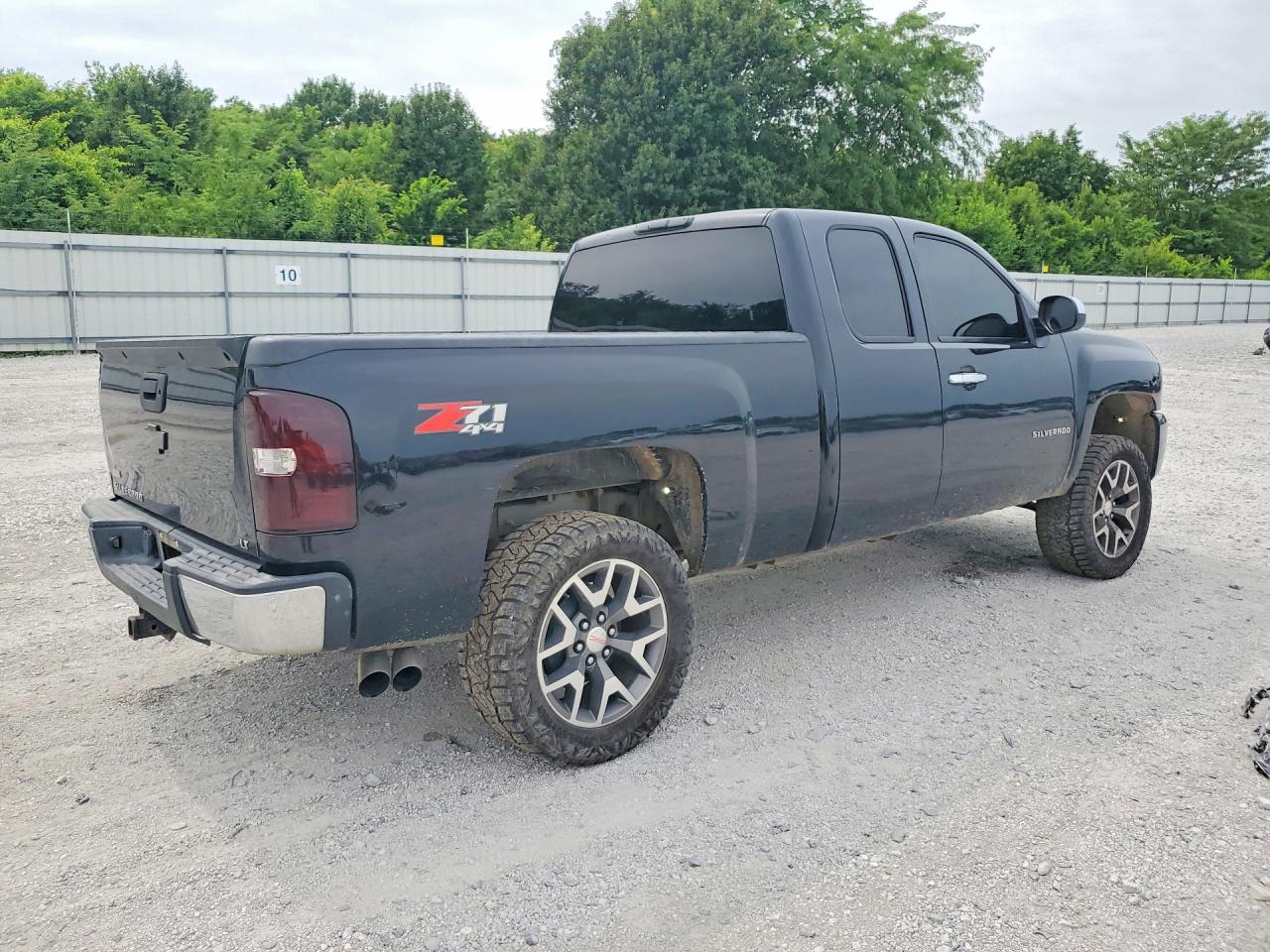2011 Chevrolet Silverado K1500 Lt Black vin: 1GCRKSE37BZ458956