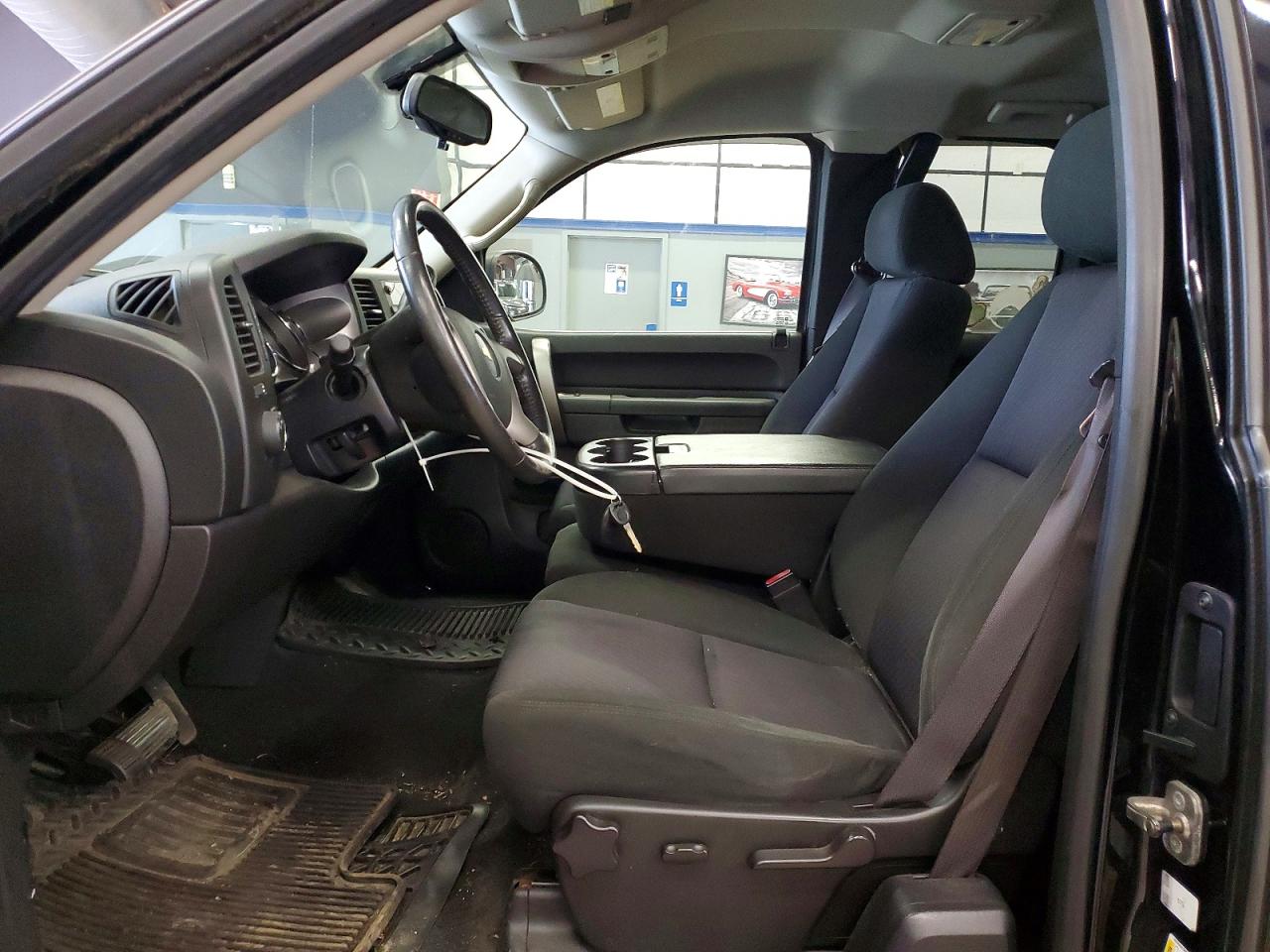 2011 Chevrolet Silverado K1500 Lt Black vin: 1GCRKSE38BZ364990