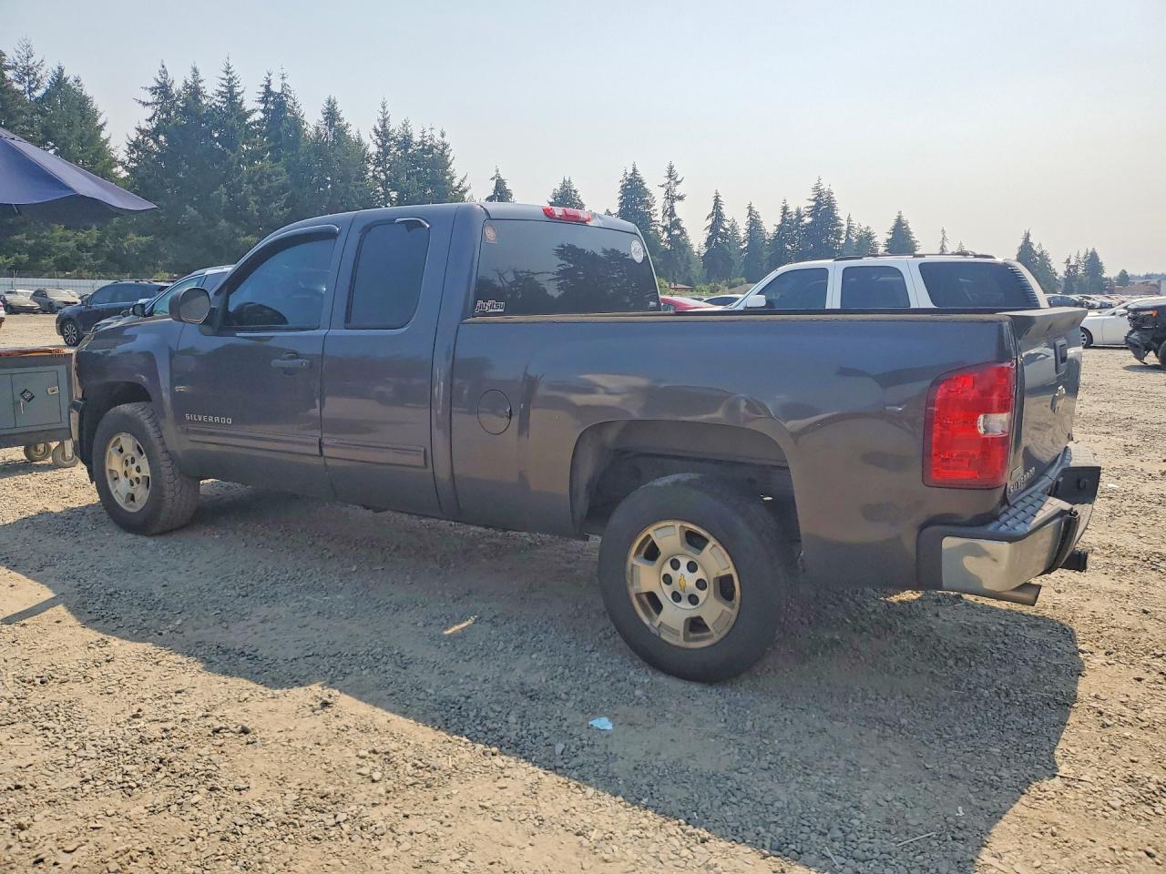2011 Chevrolet Silverado K1500 Lt Charcoal vin: 1GCRKSE39BZ108907