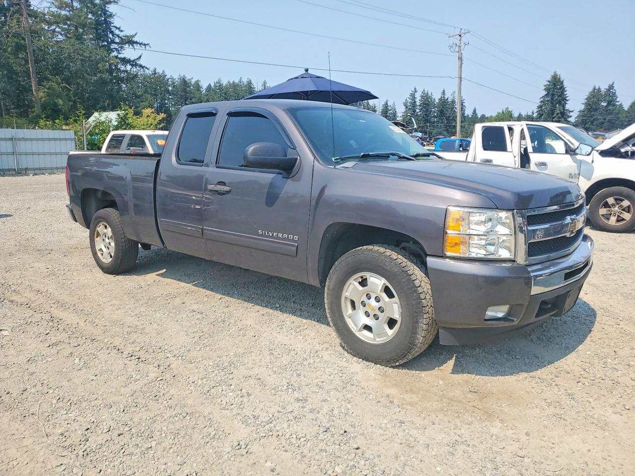 2011 Chevrolet Silverado K1500 Lt Charcoal vin: 1GCRKSE39BZ108907