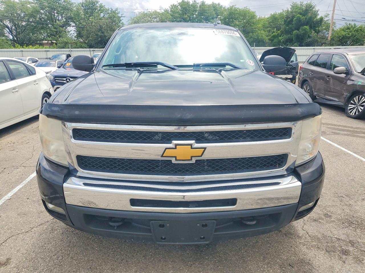 2011 Chevrolet Silverado K1500 Lt Black vin: 1GCRKSE39BZ146380
