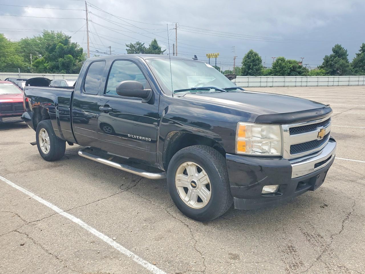 2011 Chevrolet Silverado K1500 Lt Black vin: 1GCRKSE39BZ146380