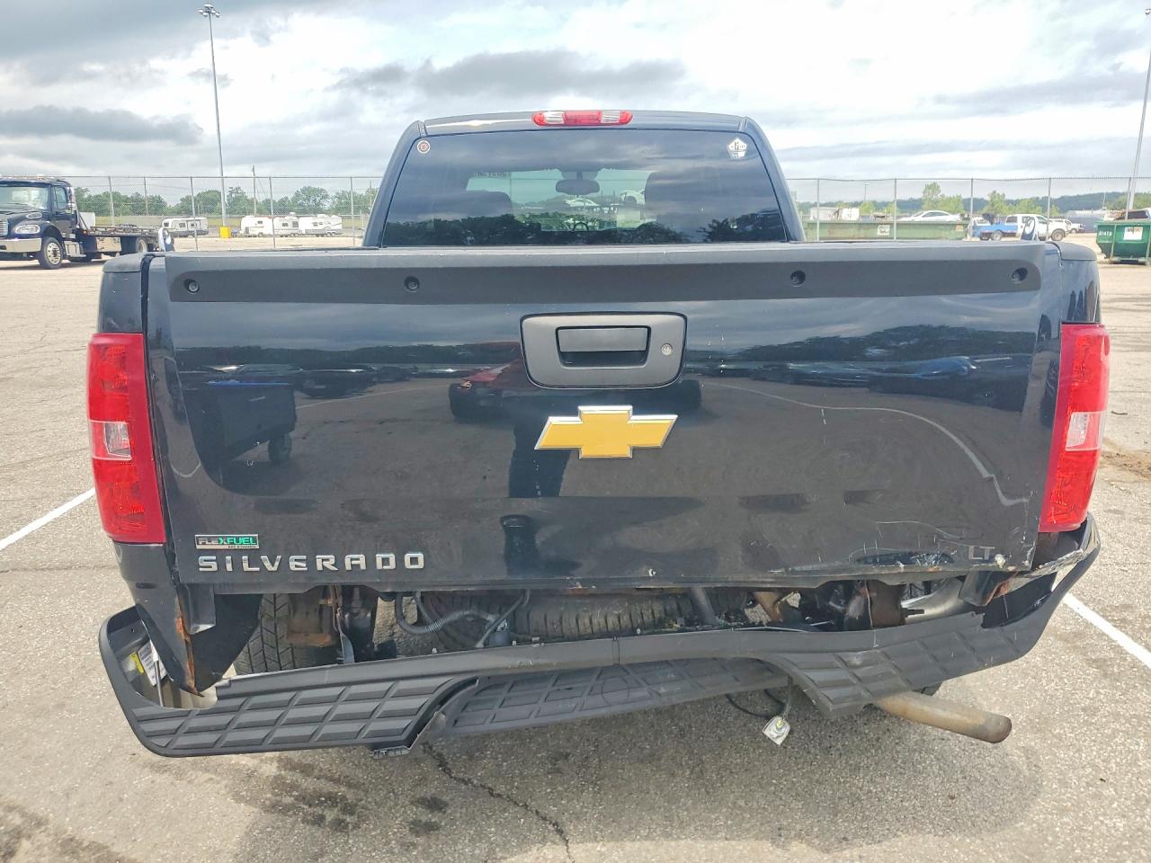 2011 Chevrolet Silverado K1500 Lt Black vin: 1GCRKSE39BZ146380