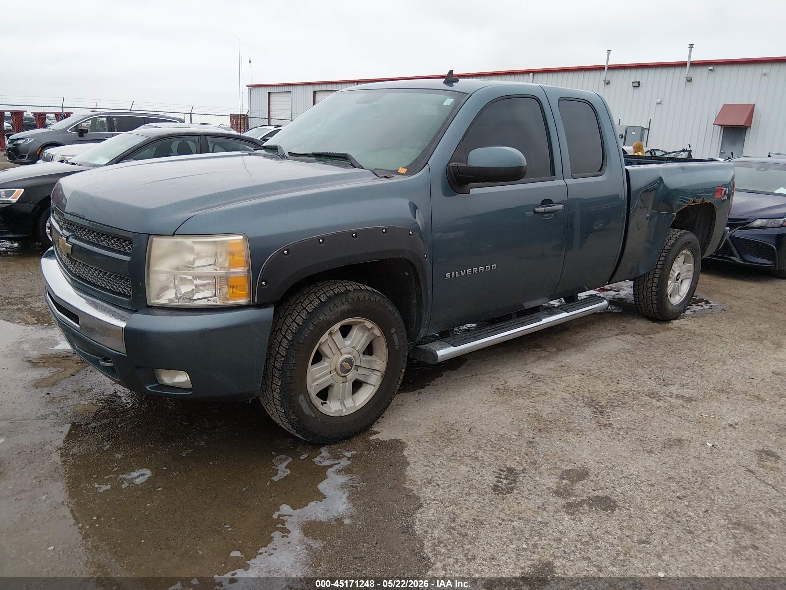 2011 Chevrolet Silverado 1500 Lt Синий vin: 1GCRKSE39BZ209817