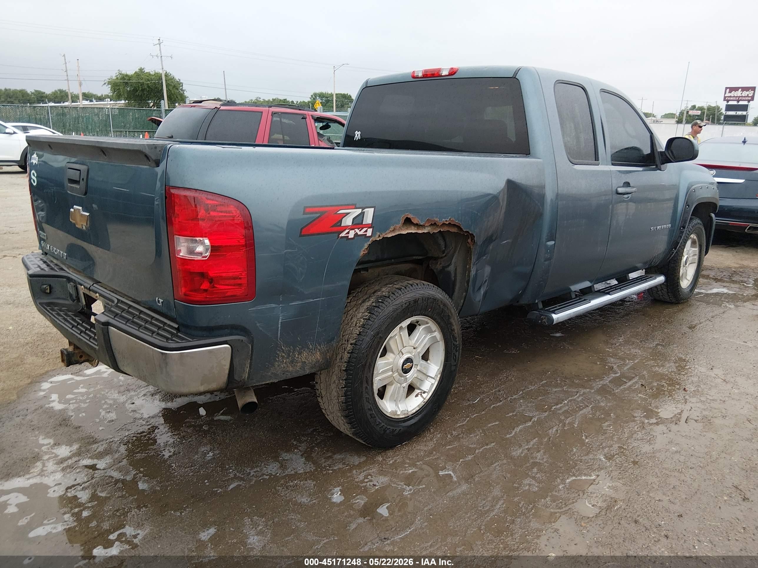2011 Chevrolet Silverado 1500 Lt Синий vin: 1GCRKSE39BZ209817