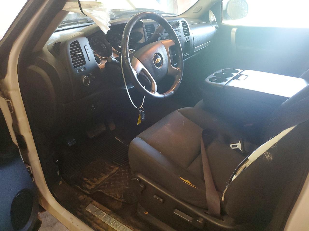 2011 Chevrolet Silverado K1500 Lt White vin: 1GCRKSE39BZ216833