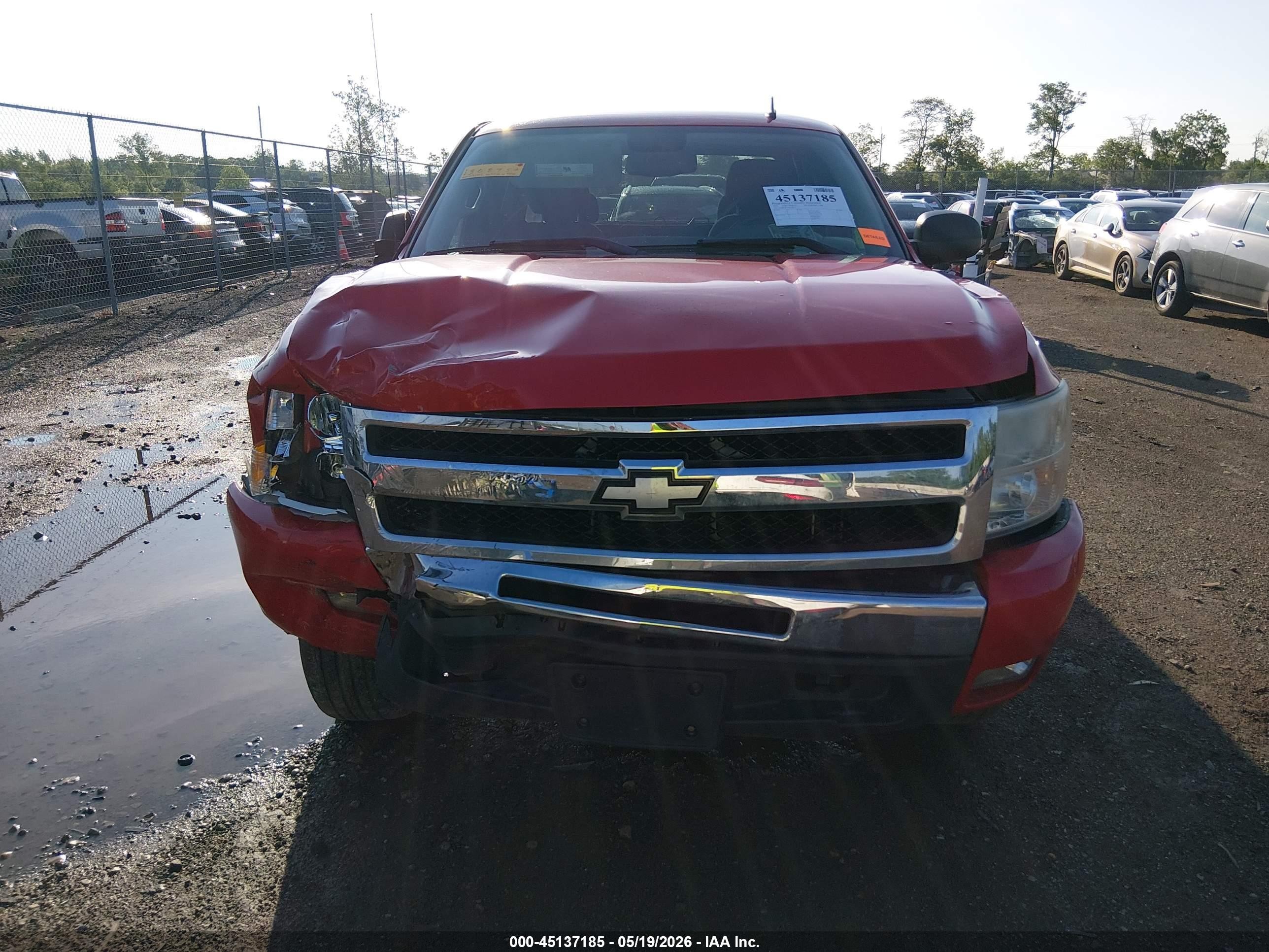 2011 Chevrolet Silverado 1500 Lt Red vin: 1GCRKSE39BZ308752