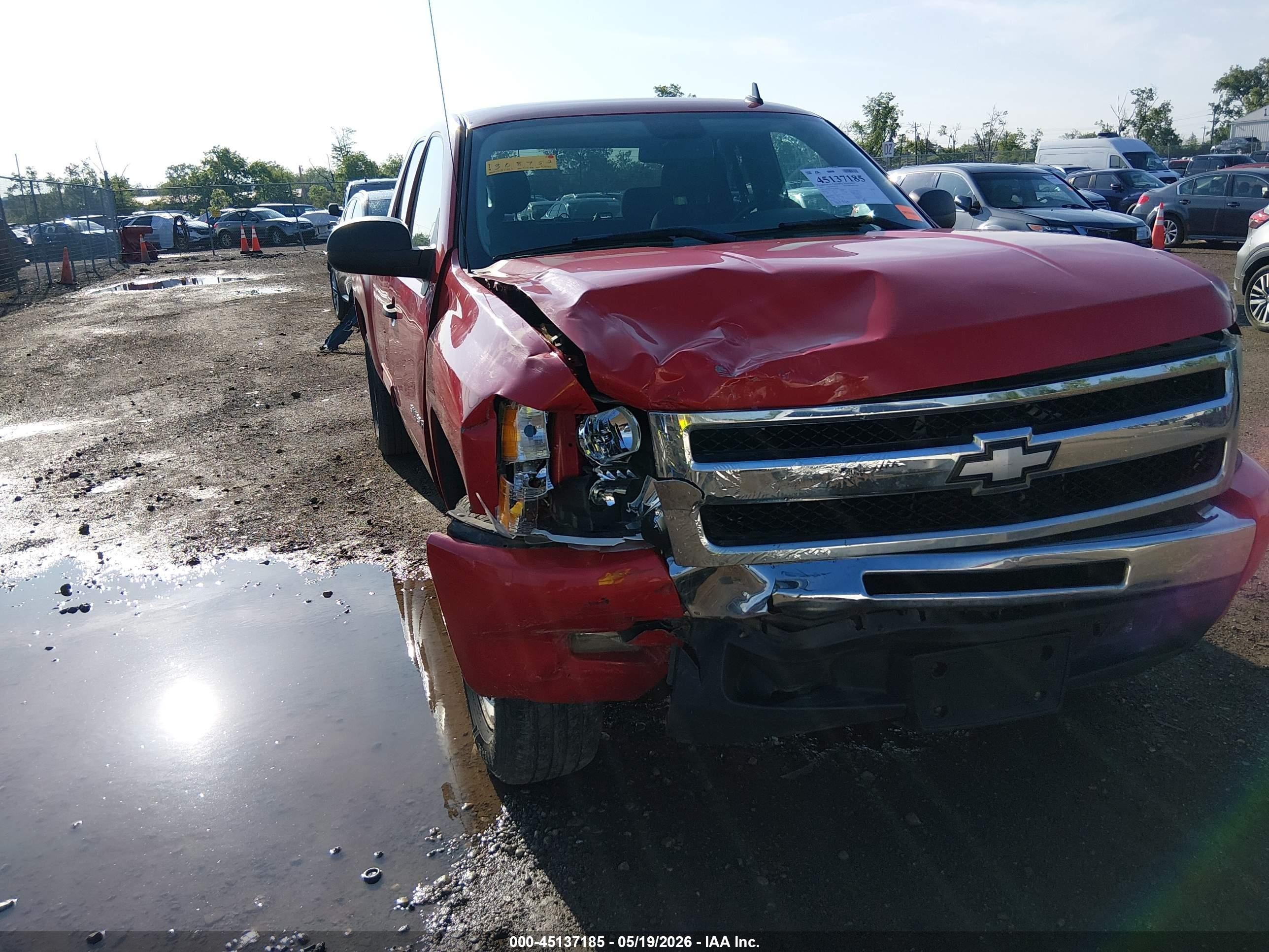 2011 Chevrolet Silverado 1500 Lt Red vin: 1GCRKSE39BZ308752