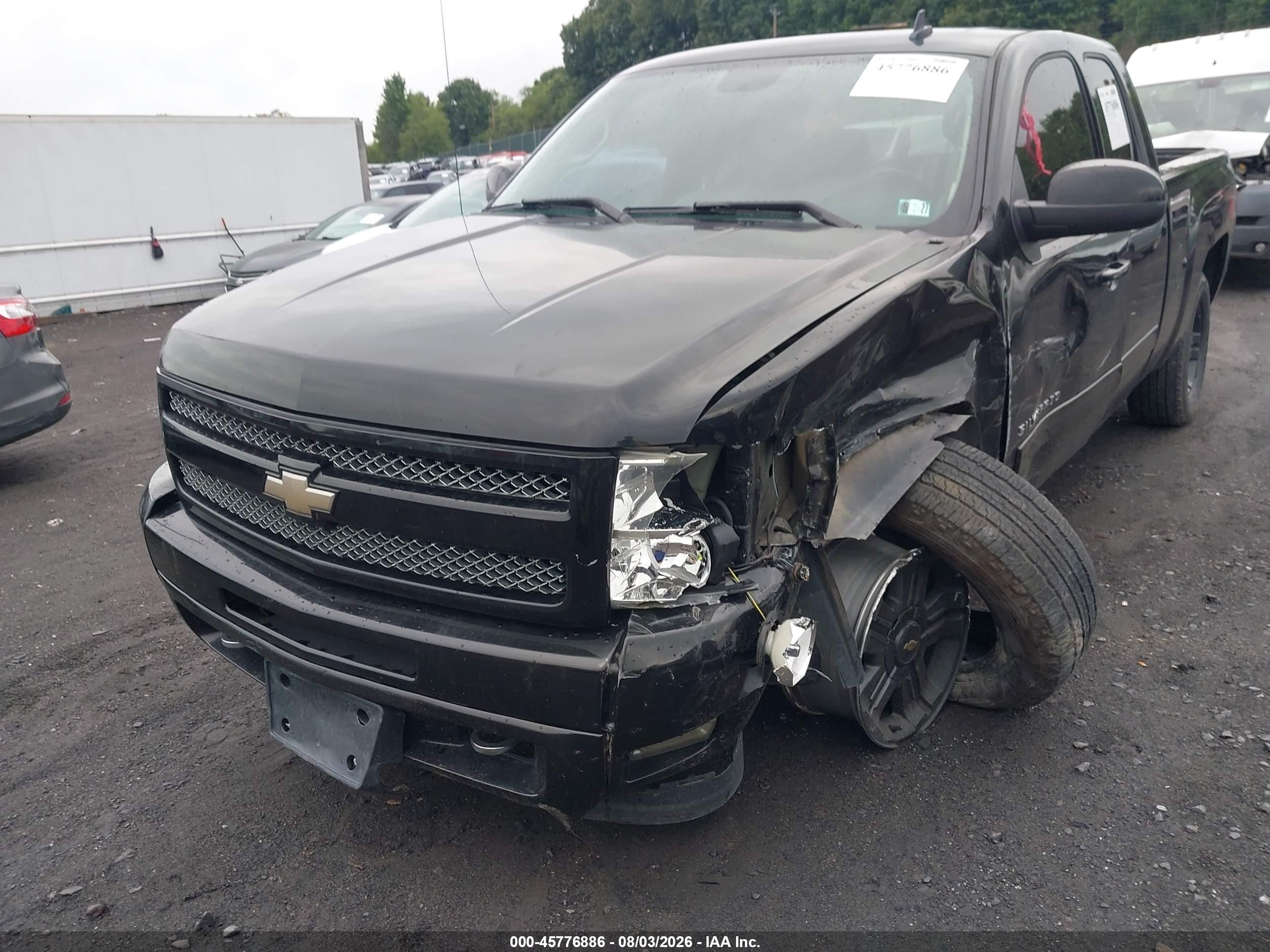 2011 Chevrolet Silverado 1500 Lt Black vin: 1GCRKSE39BZ313109