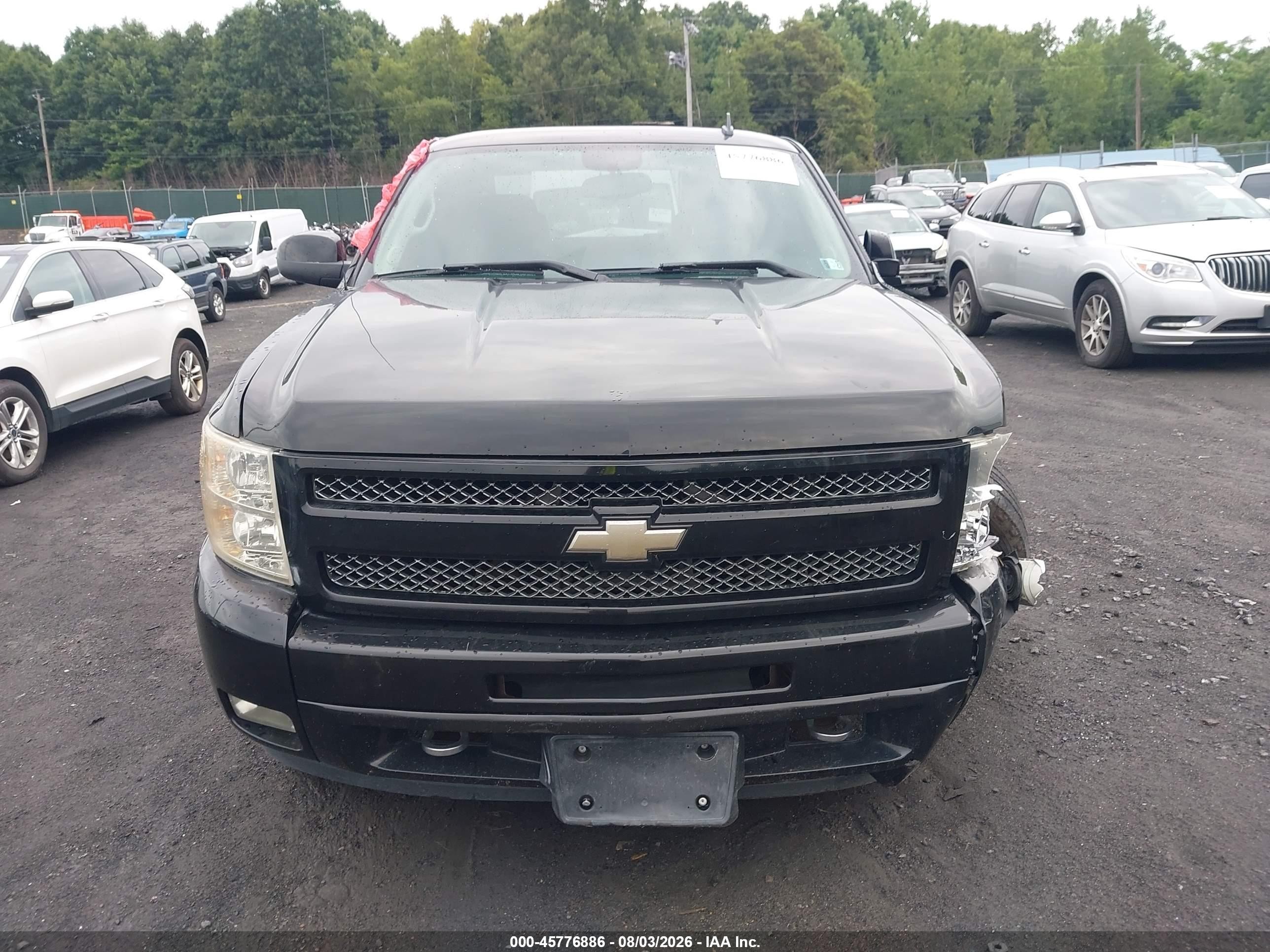 2011 Chevrolet Silverado 1500 Lt Black vin: 1GCRKSE39BZ313109