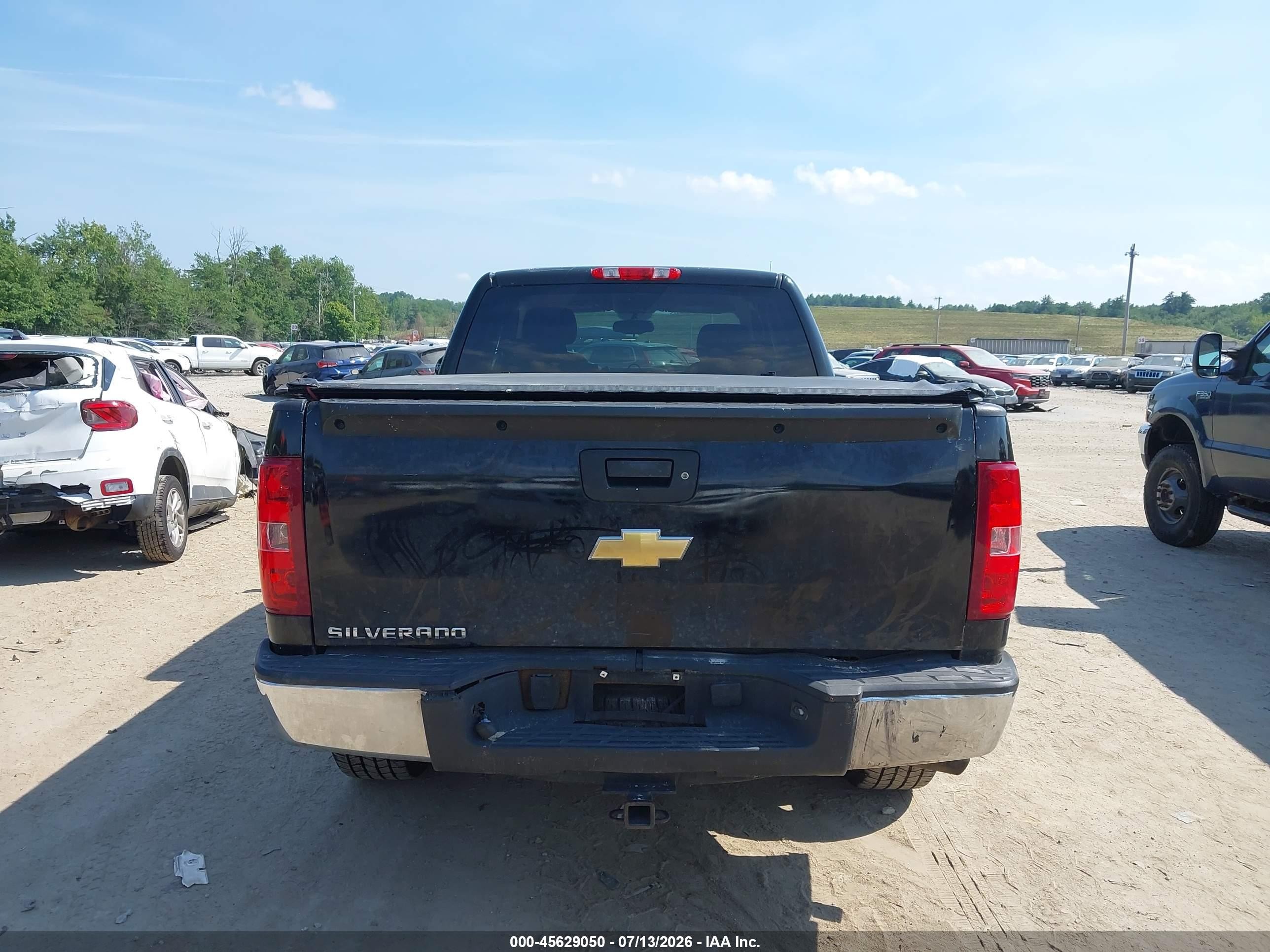 2011 Chevrolet Silverado 1500 Lt Black vin: 1GCRKSE39BZ350127