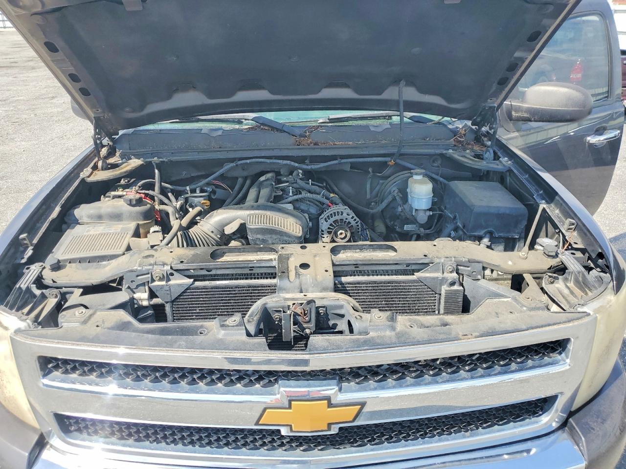 2011 Chevrolet Silverado K1500 Lt Gray vin: 1GCRKSE3XBZ137994