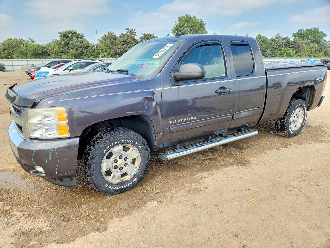 2011 Chevrolet Silverado K1500 Lt Gray vin: 1GCRKSE3XBZ164872