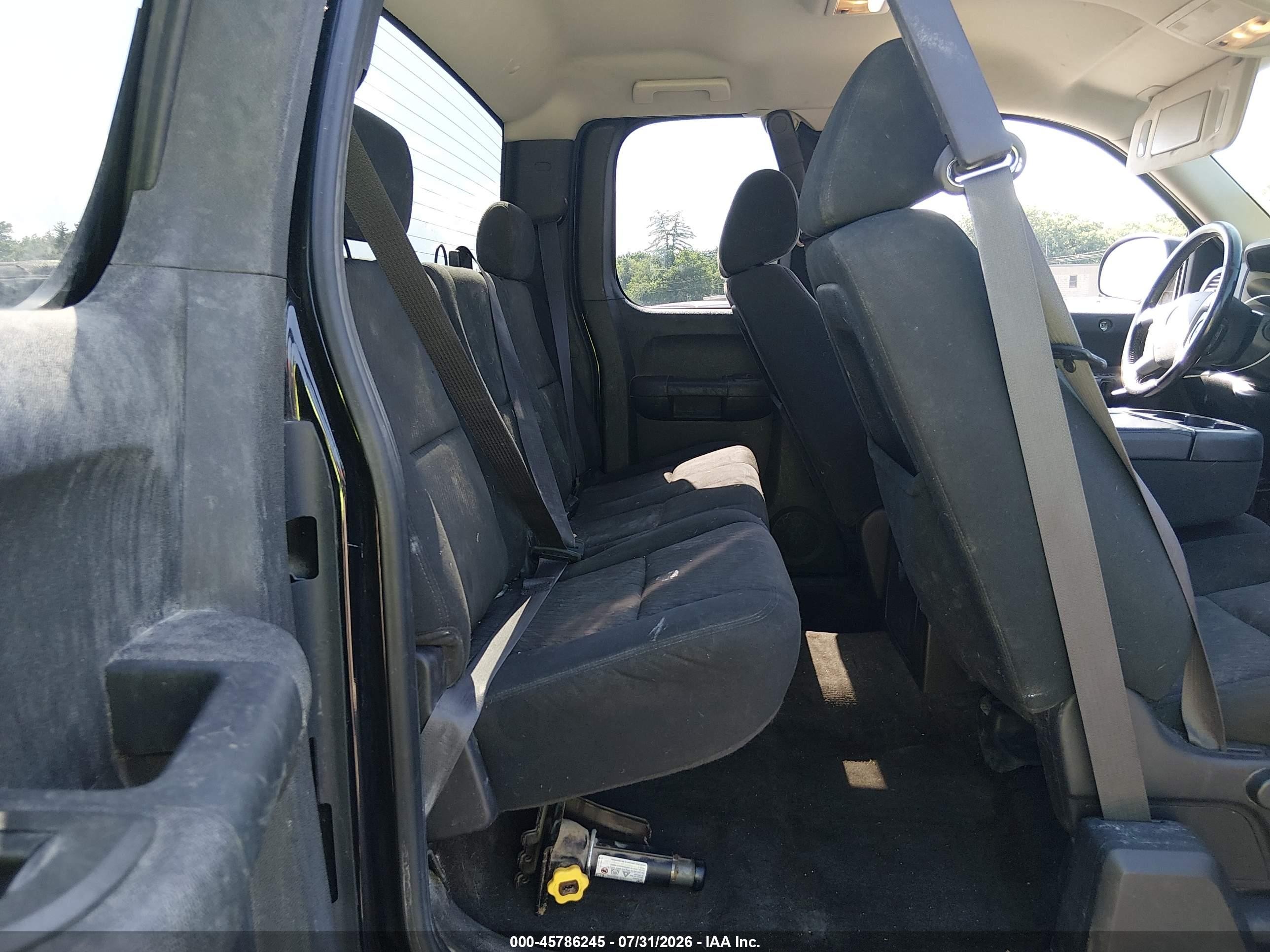 2011 Chevrolet Silverado K1500 Lt Black vin: 1GCRKSE3XBZ433775