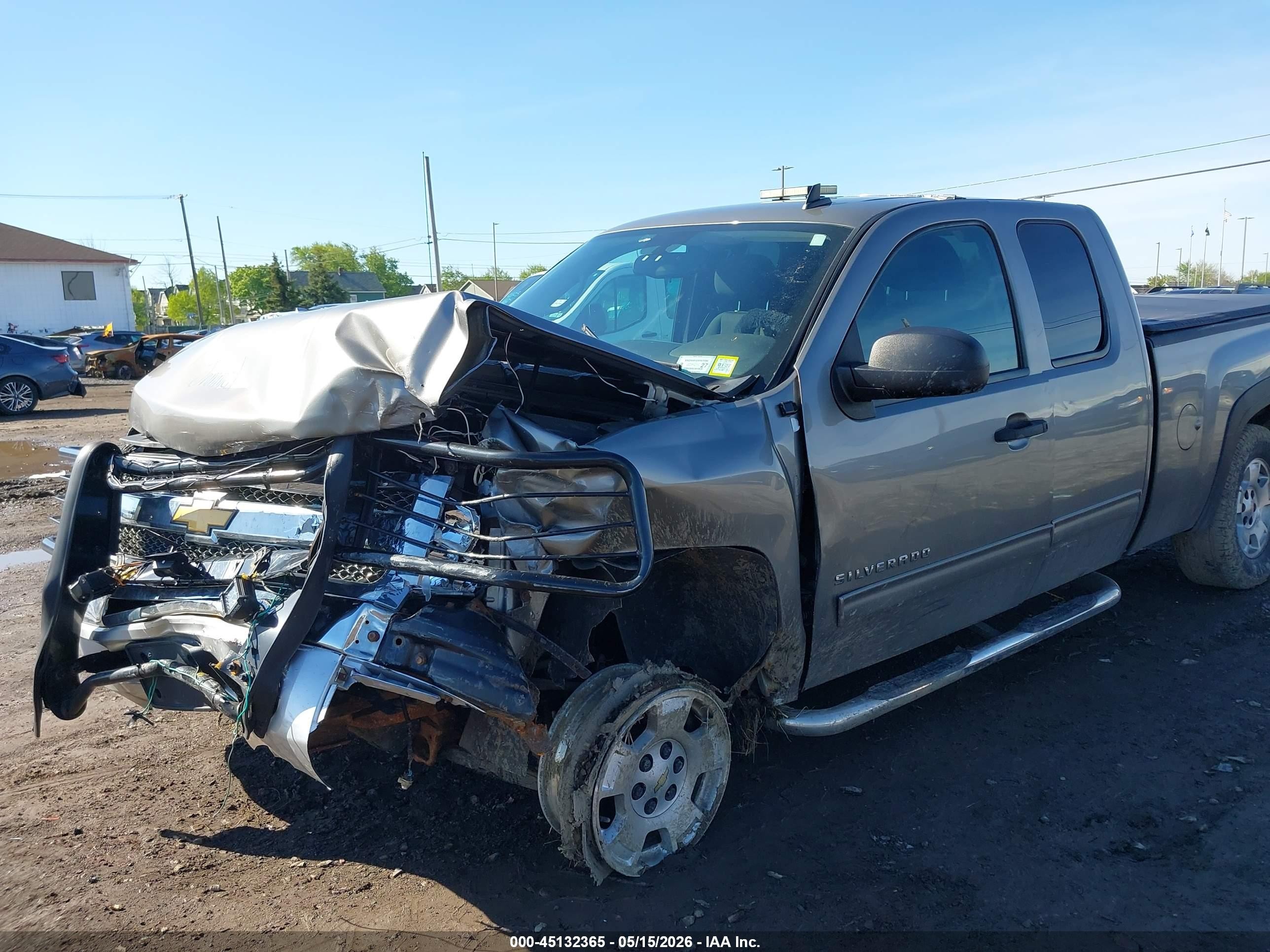 2012 Chevrolet Silverado 1500 Lt Gray vin: 1GCRKSE70CZ321703