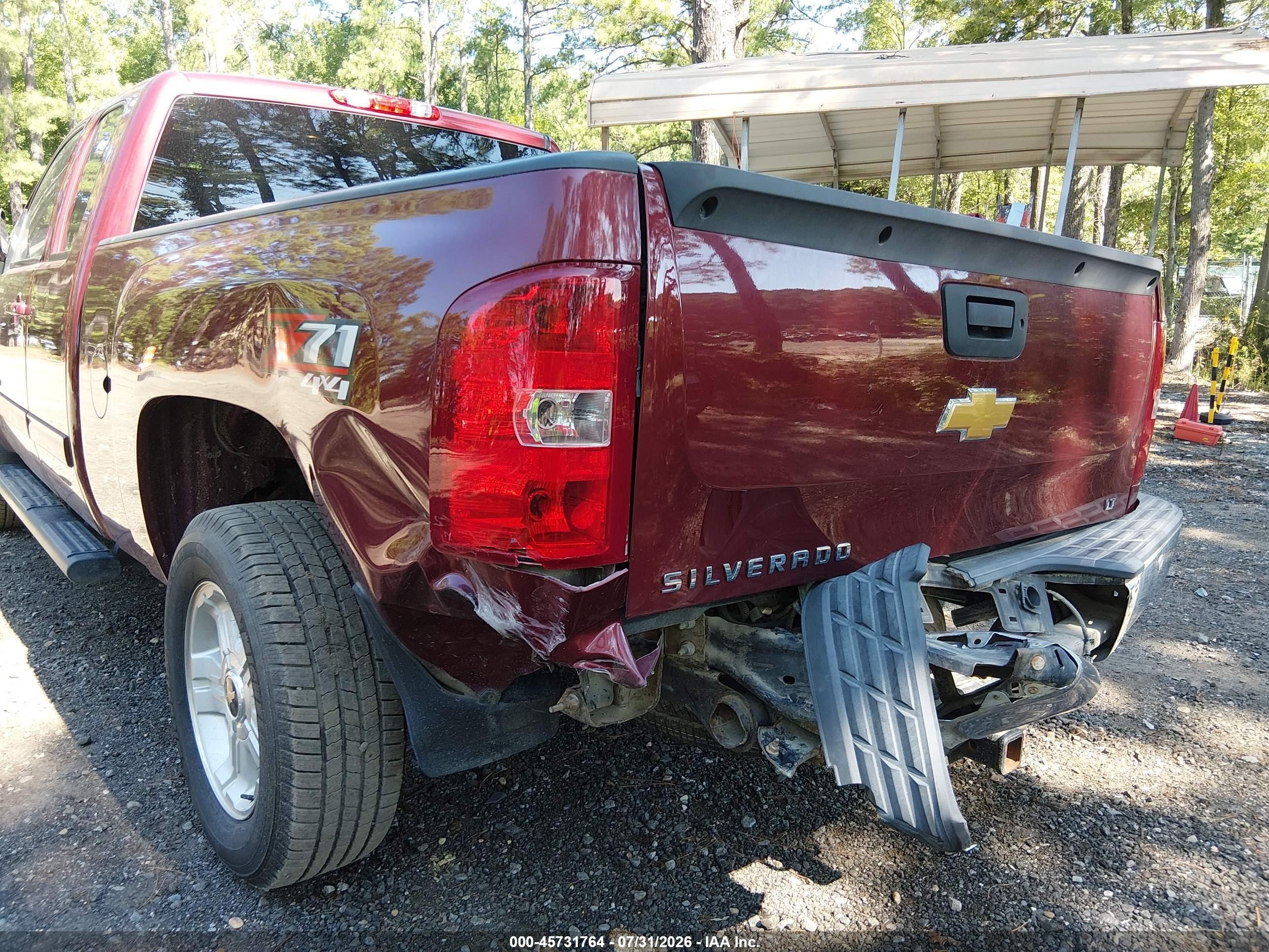 2013 Chevrolet Silverado 1500 Lt Red vin: 1GCRKSE70DZ168709