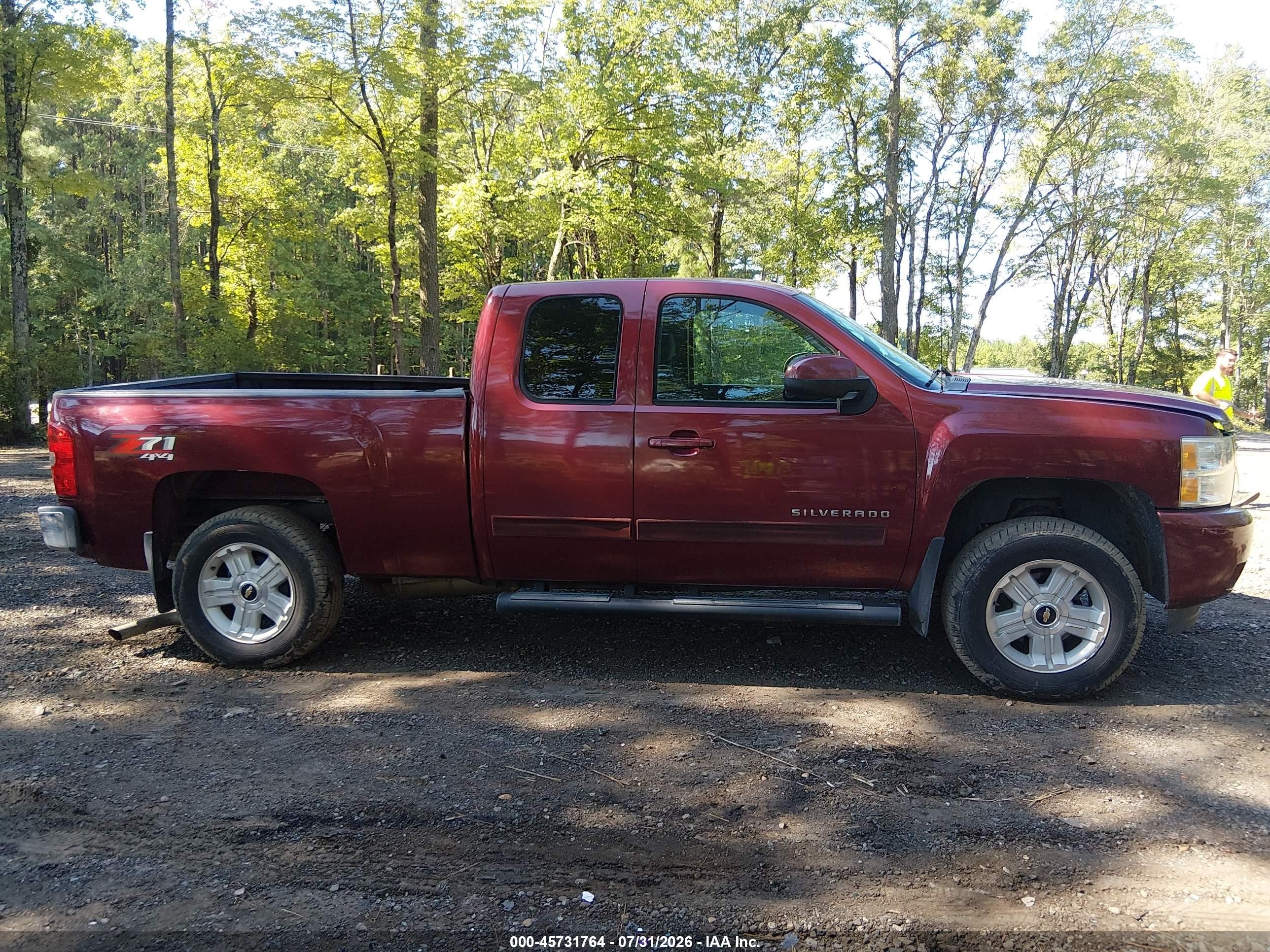 2013 Chevrolet Silverado 1500 Lt Red vin: 1GCRKSE70DZ168709