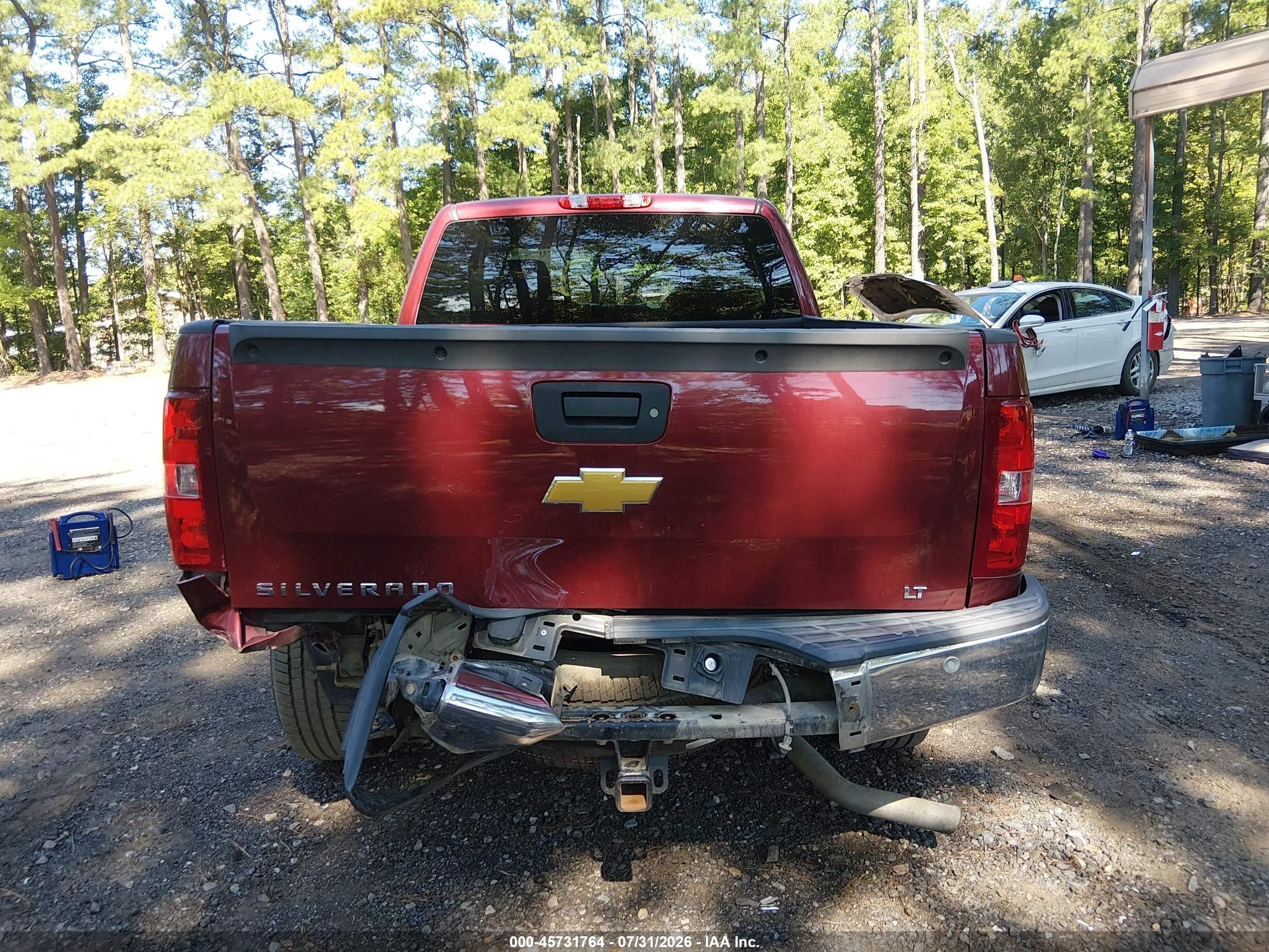 2013 Chevrolet Silverado 1500 Lt Red vin: 1GCRKSE70DZ168709