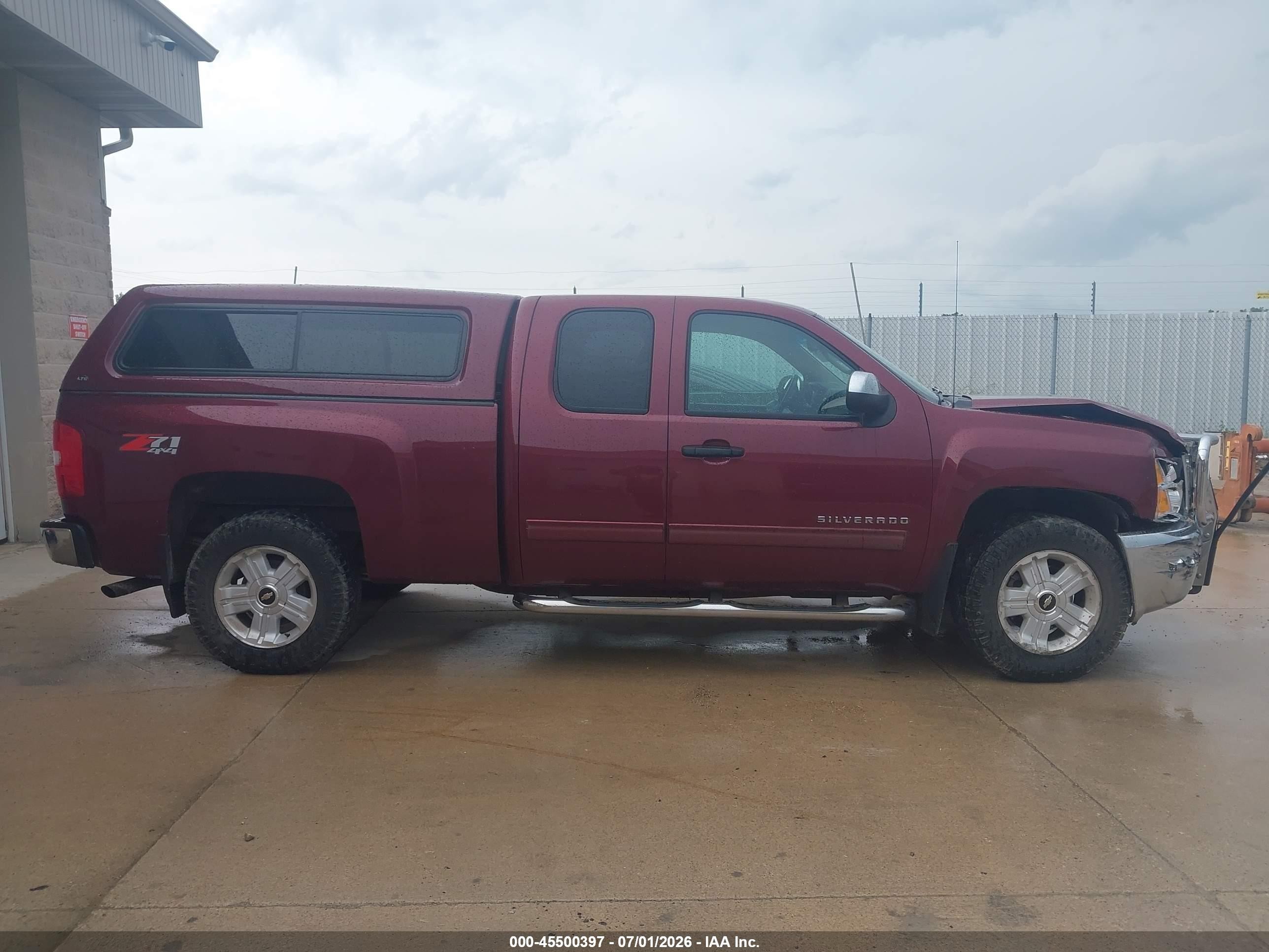 2013 Chevrolet Silverado 1500 Lt Maroon vin: 1GCRKSE70DZ176647