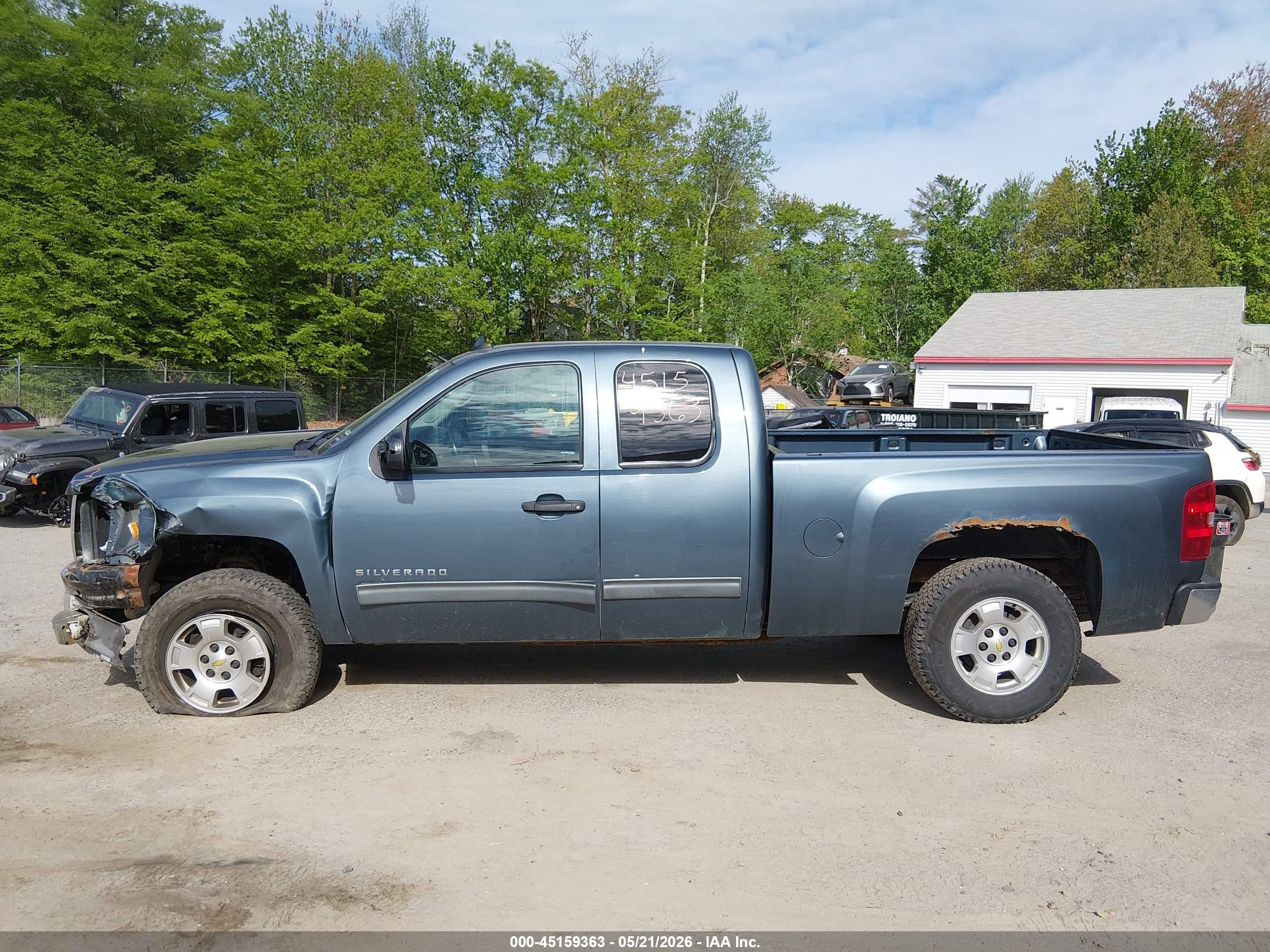 2013 Chevrolet Silverado 1500 Lt Gray vin: 1GCRKSE70DZ359255