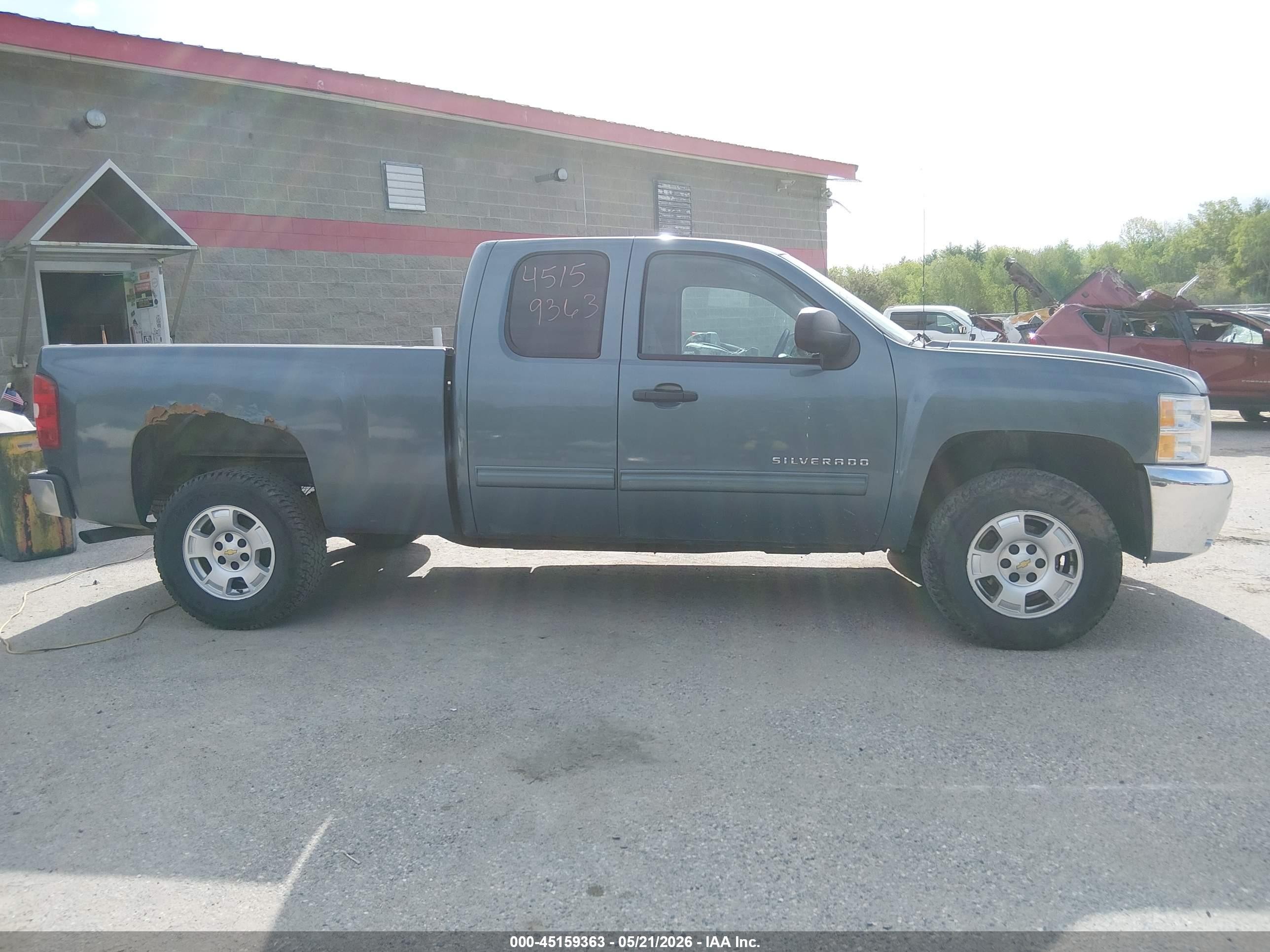 2013 Chevrolet Silverado 1500 Lt Gray vin: 1GCRKSE70DZ359255