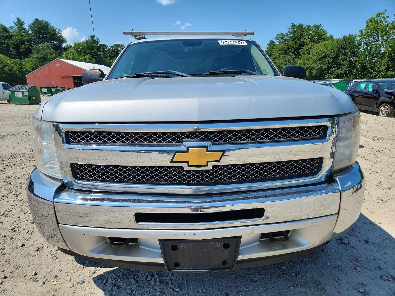 2012 Chevrolet Silverado K1500 Lt Silver vin: 1GCRKSE71CZ113183