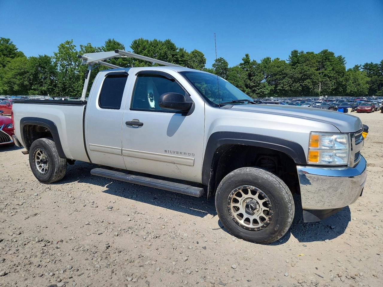 2012 Chevrolet Silverado K1500 Lt Silver vin: 1GCRKSE71CZ113183