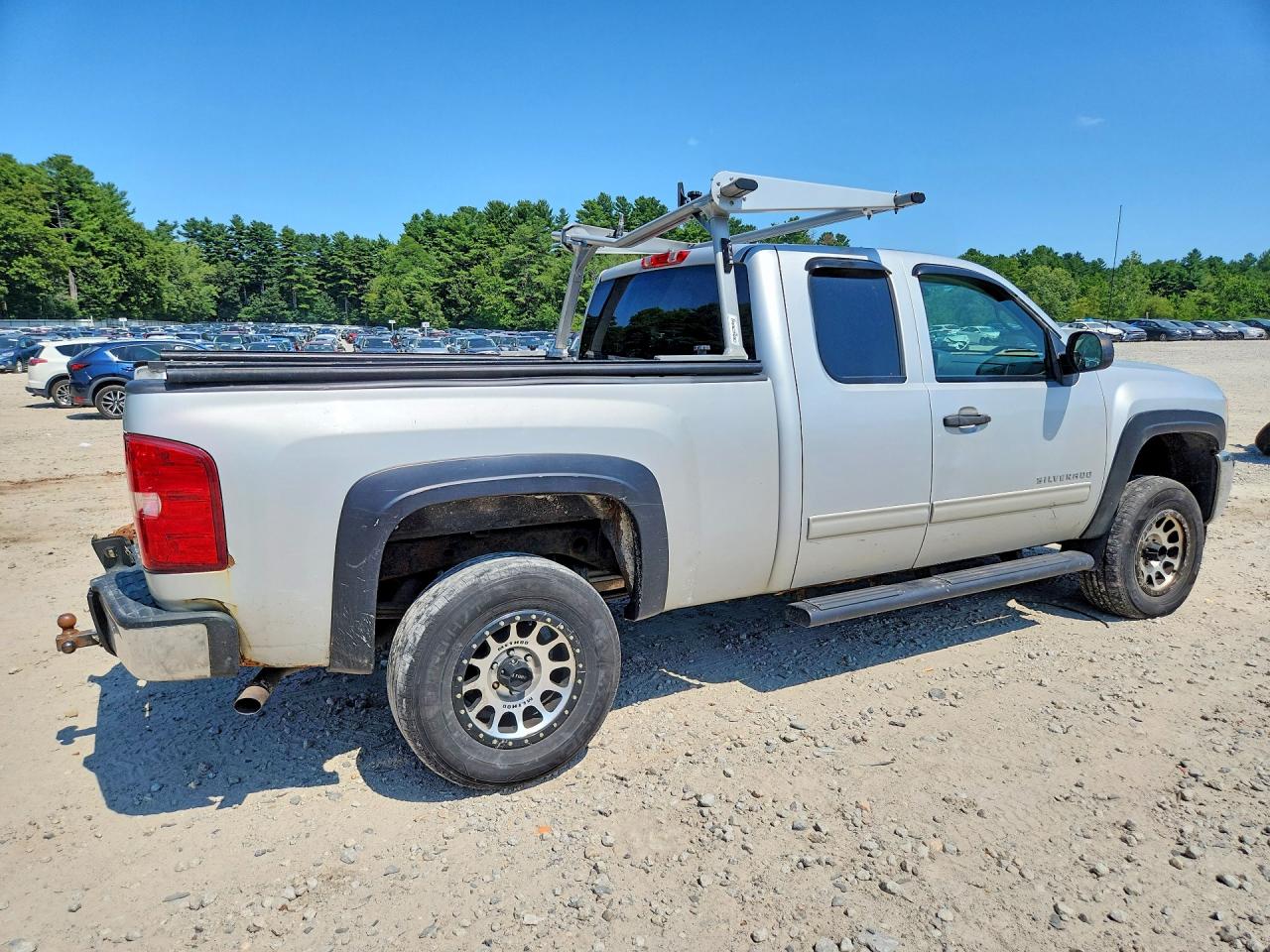 2012 Chevrolet Silverado K1500 Lt Silver vin: 1GCRKSE71CZ113183