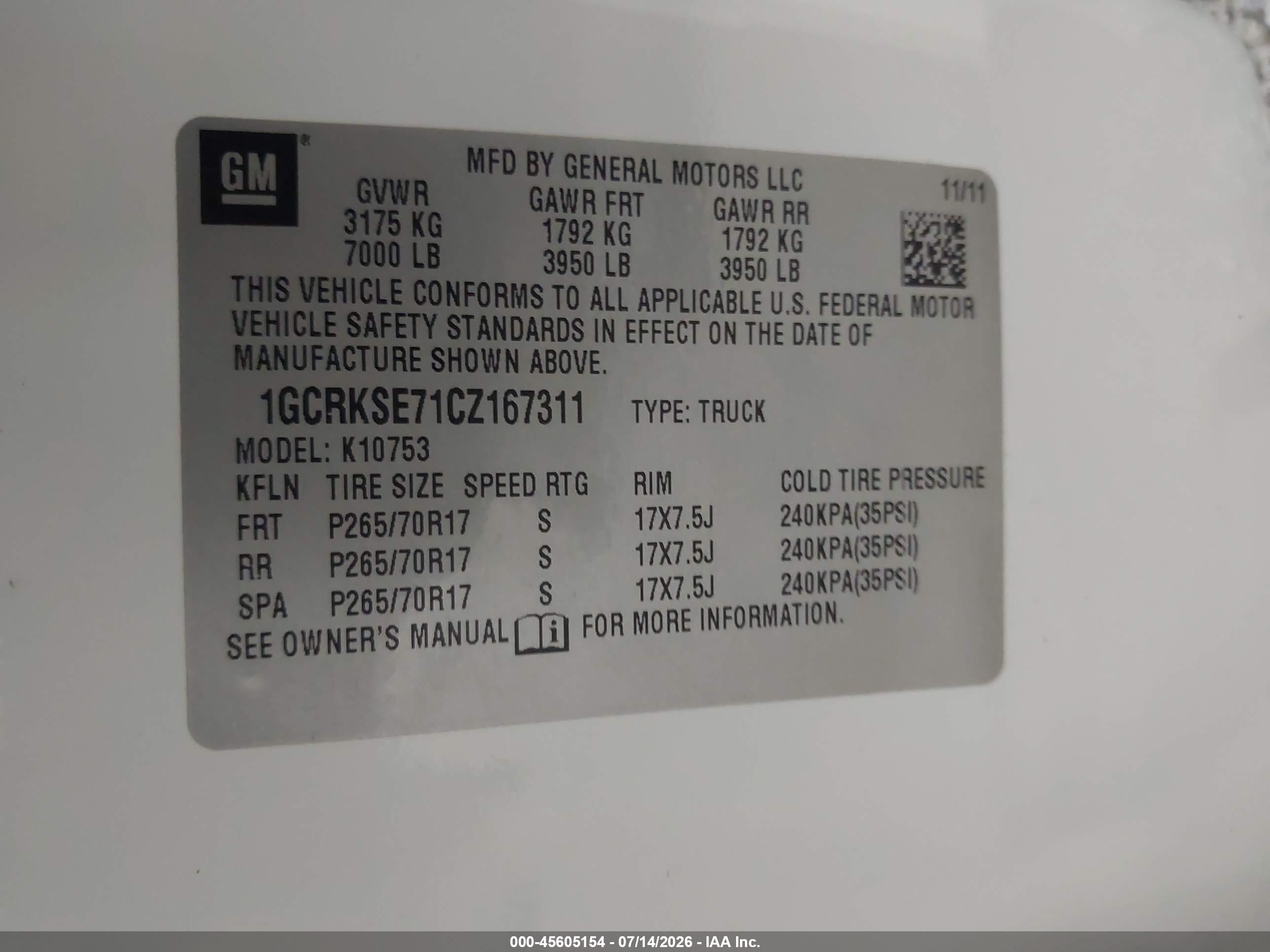 2012 Chevrolet Silverado 1500 Lt White vin: 1GCRKSE71CZ167311