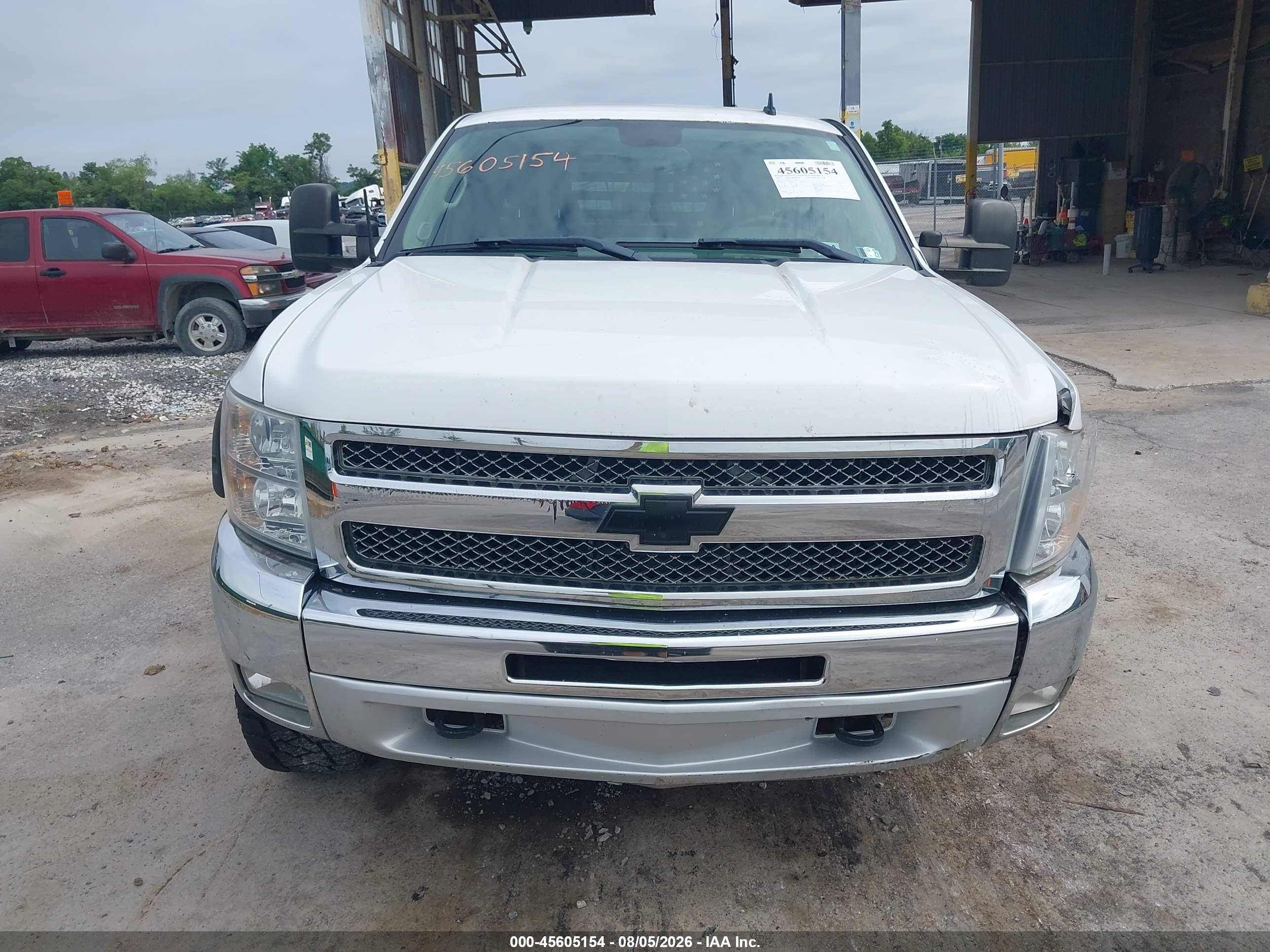 2012 Chevrolet Silverado 1500 Lt White vin: 1GCRKSE71CZ167311