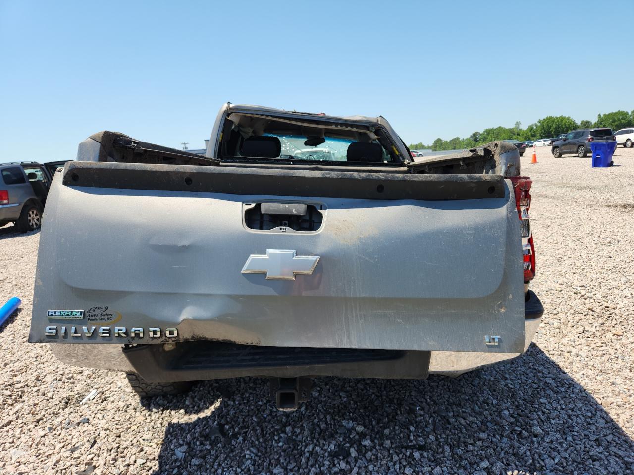 2012 Chevrolet Silverado K1500 Lt Gray vin: 1GCRKSE71CZ214420