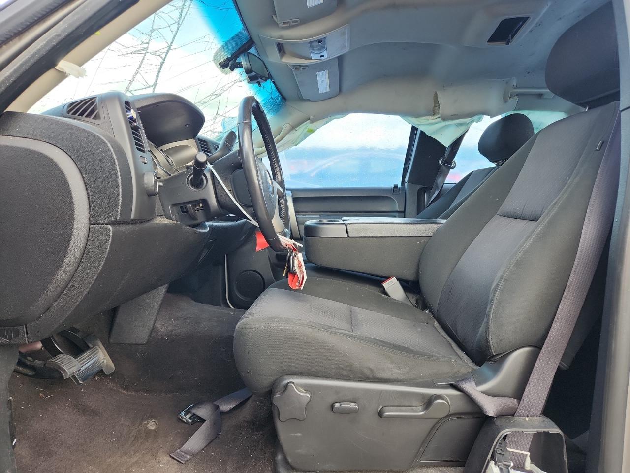 2012 Chevrolet Silverado K1500 Lt Gray vin: 1GCRKSE71CZ214420