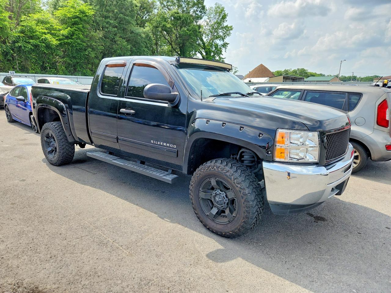 2012 Chevrolet Silverado K1500 Lt Black vin: 1GCRKSE71CZ223960