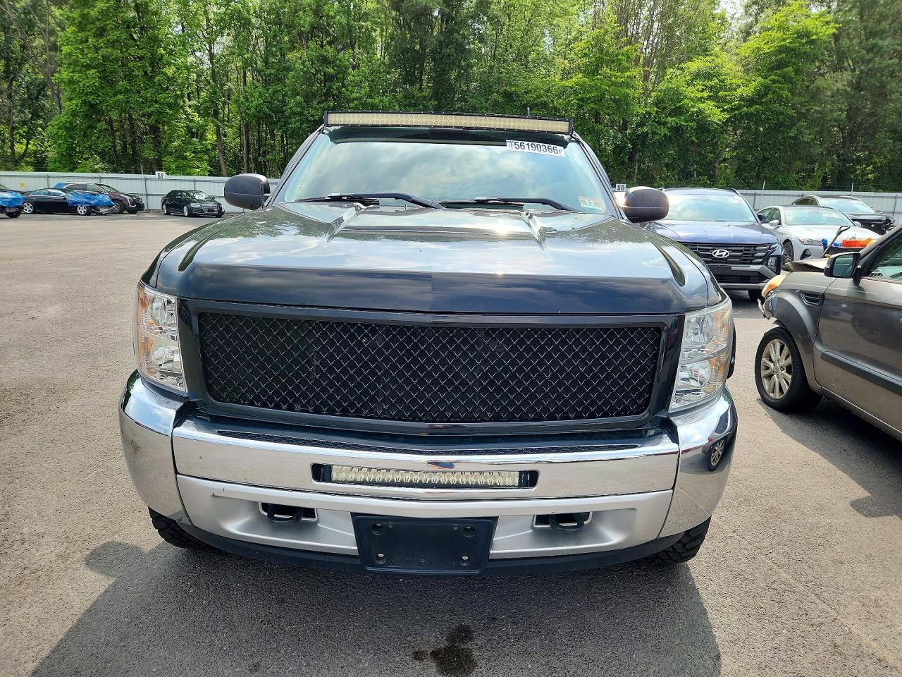 2012 Chevrolet Silverado K1500 Lt Black vin: 1GCRKSE71CZ223960