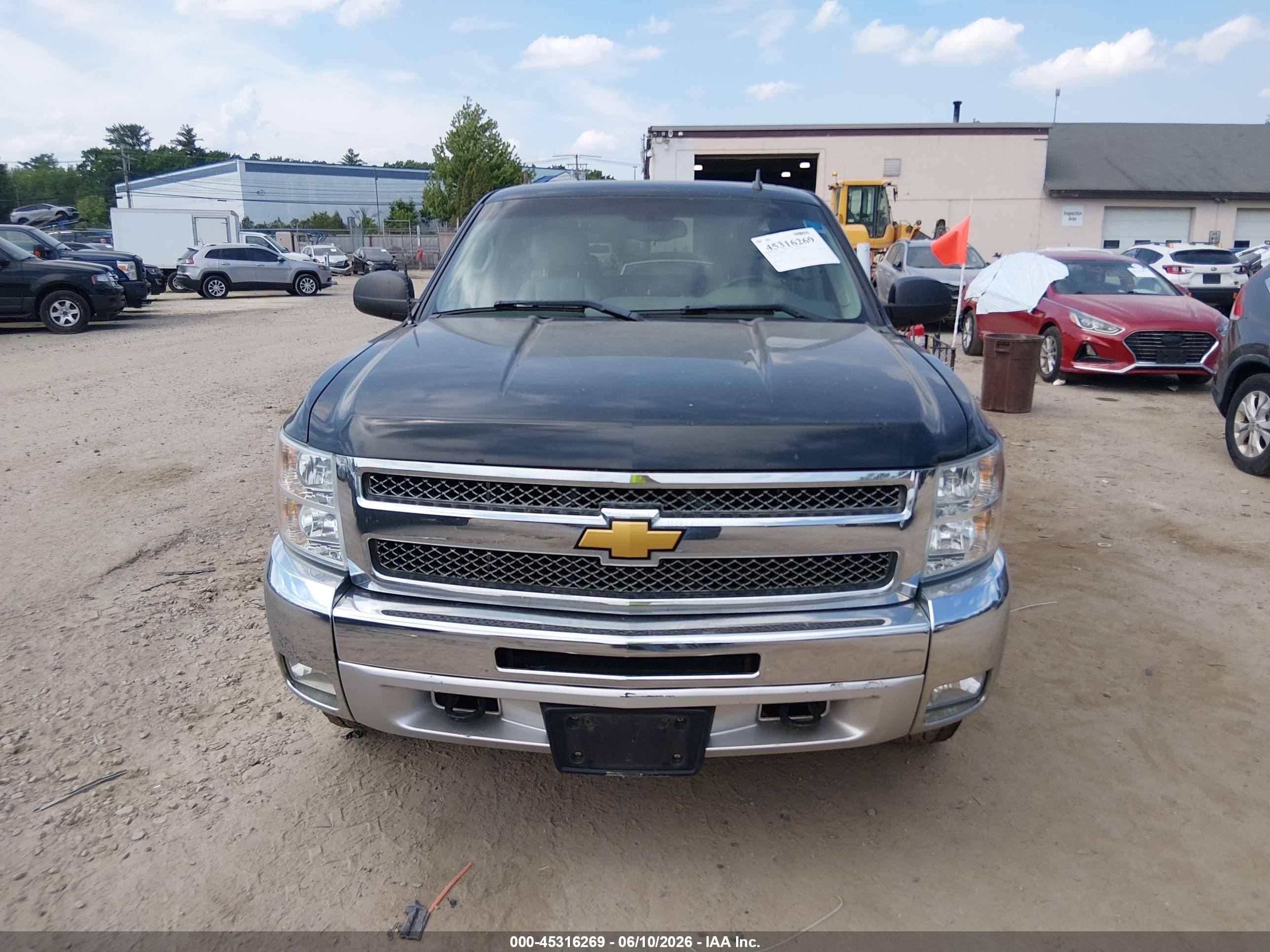 2012 Chevrolet Silverado 1500 Lt Черный vin: 1GCRKSE71CZ238958