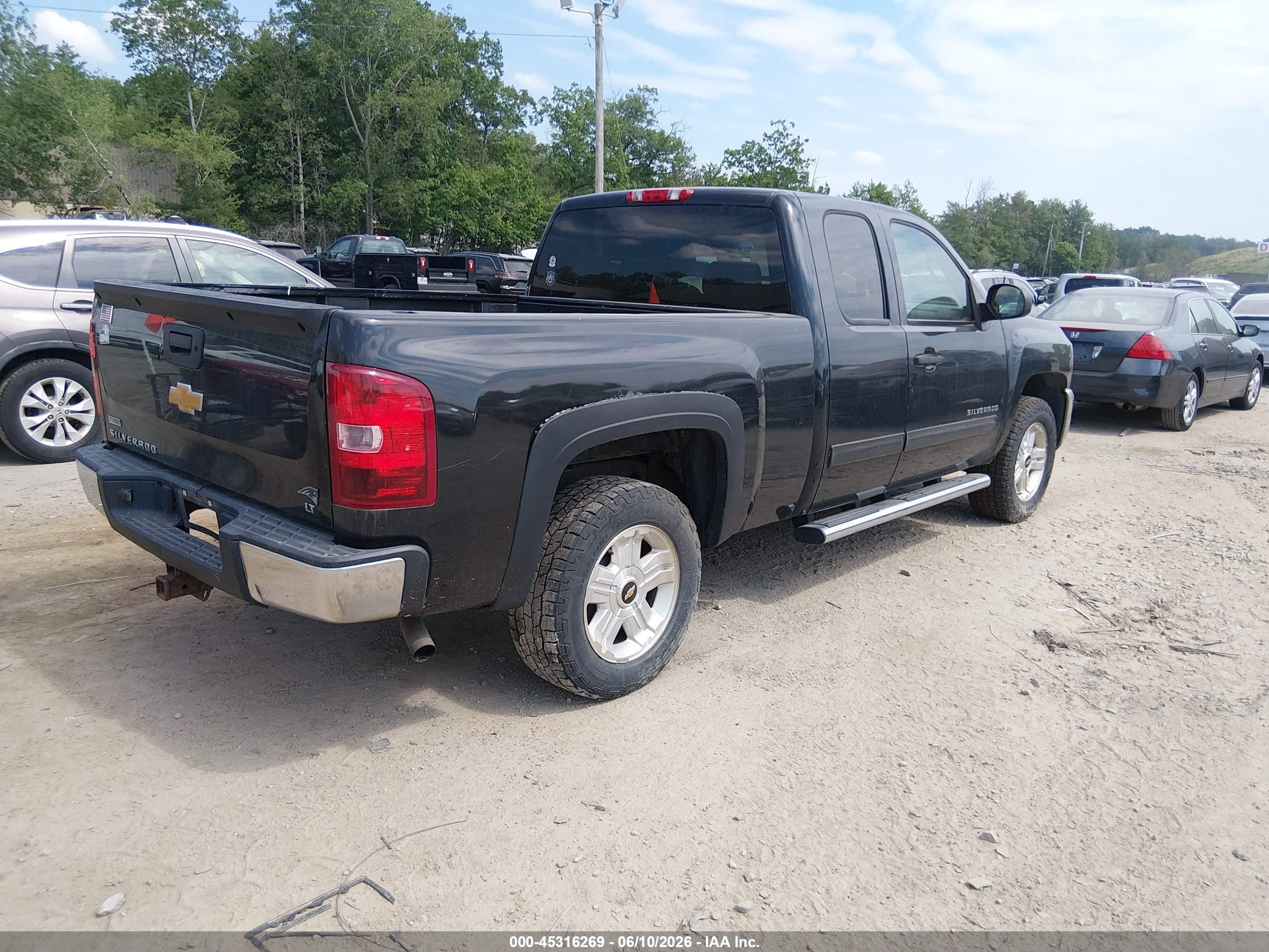 2012 Chevrolet Silverado 1500 Lt Черный vin: 1GCRKSE71CZ238958