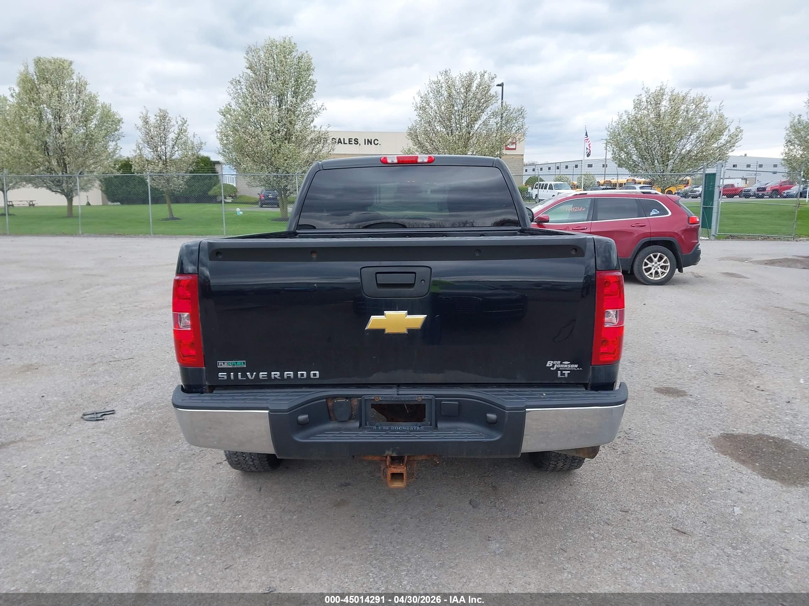 2012 Chevrolet Silverado 1500 Lt Black vin: 1GCRKSE71CZ249068