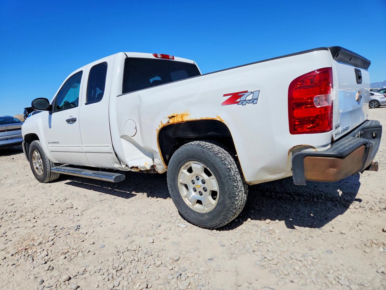 2012 Chevrolet Silverado K1500 Lt White vin: 1GCRKSE71CZ314078